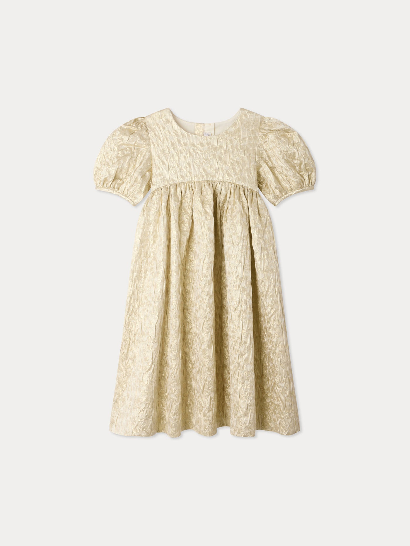 Marie Ophélia lurex jacquard dress