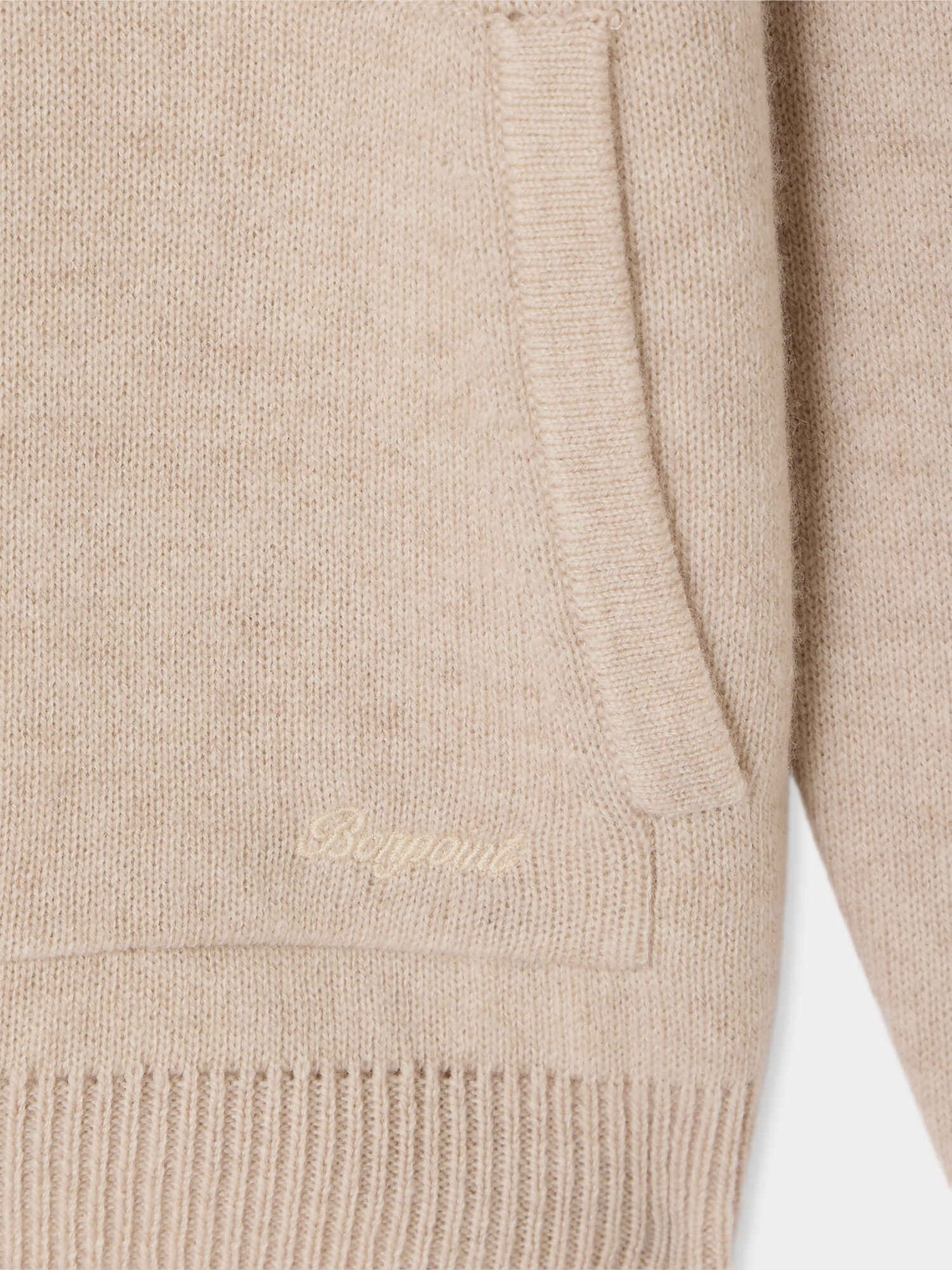 Jumper Janumahil beige in wool and cashmere