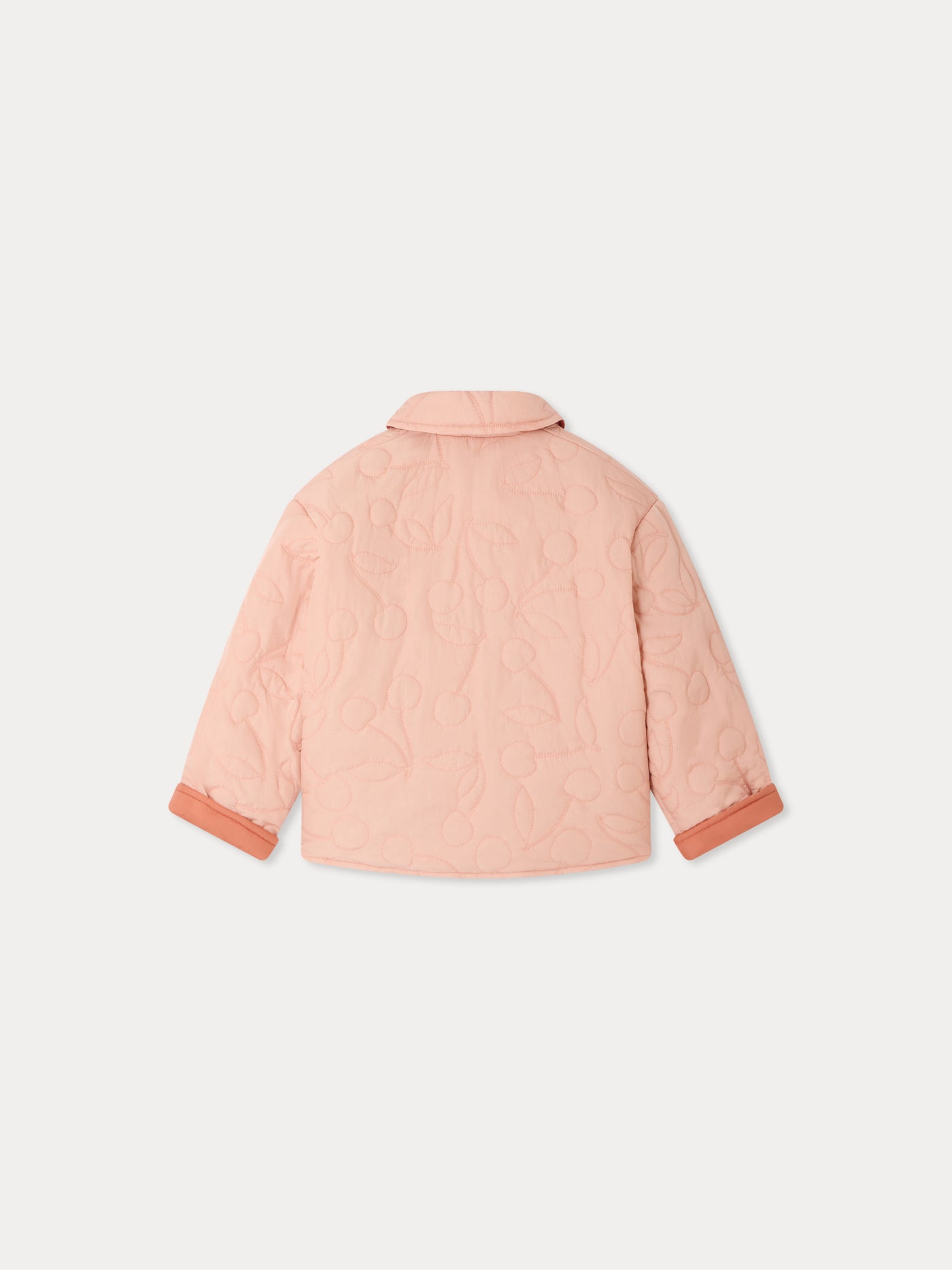Molly reversible and quilted cherry jacket