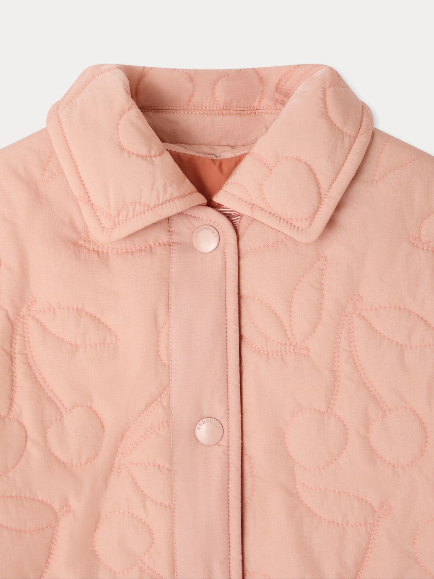 Molly reversible and quilted cherry jacket