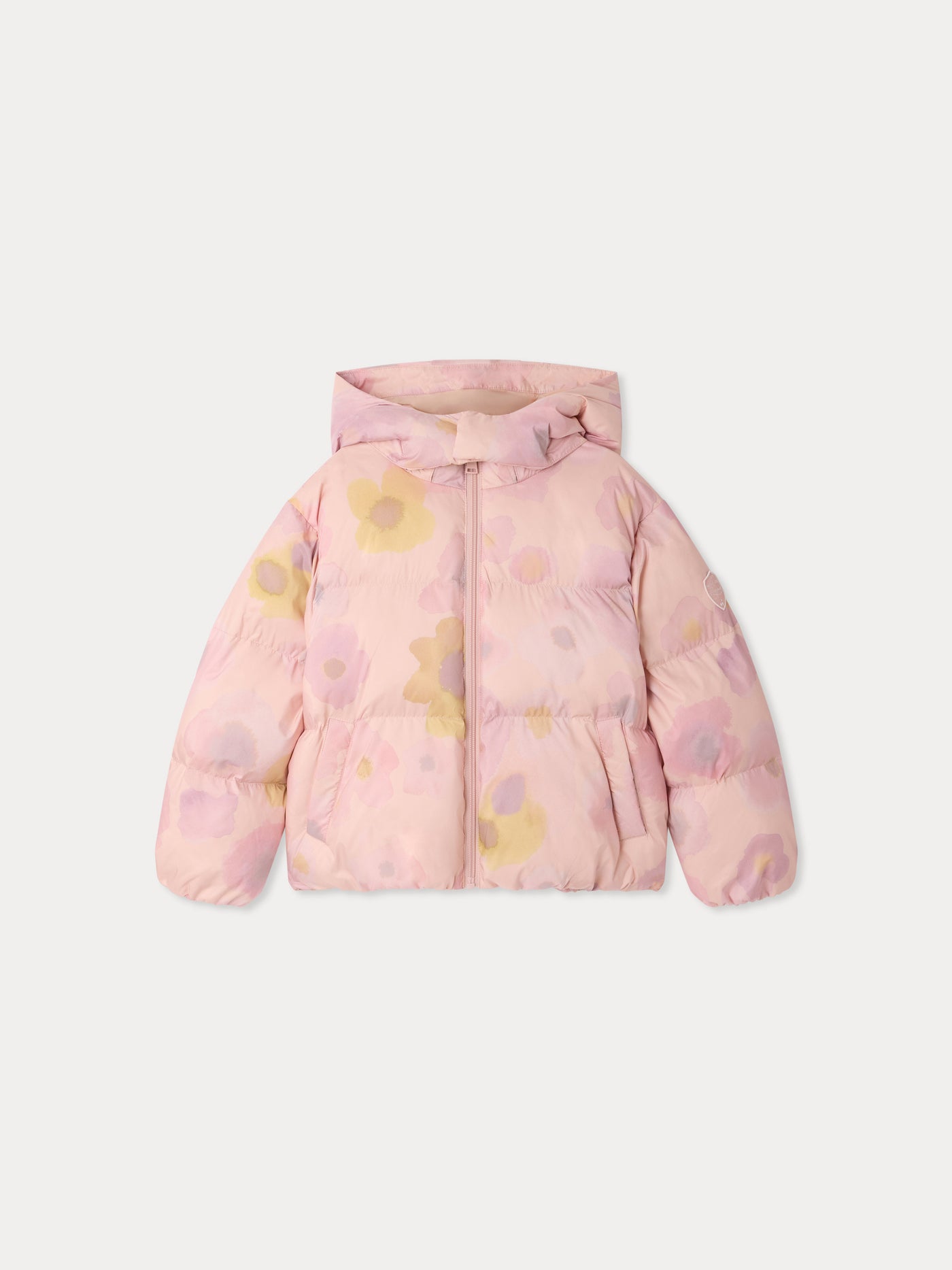Maddie padded jacket water-repellent with removable hood