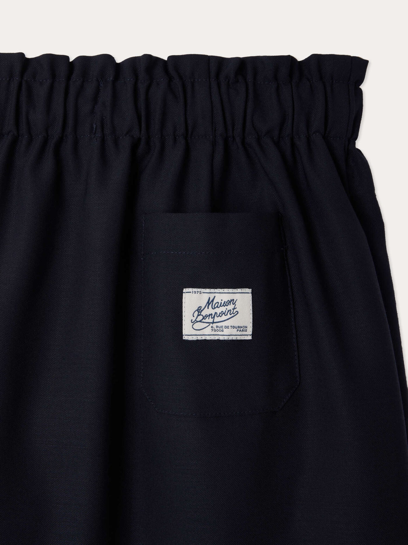 Minna navy skirt with multicoloured lacing