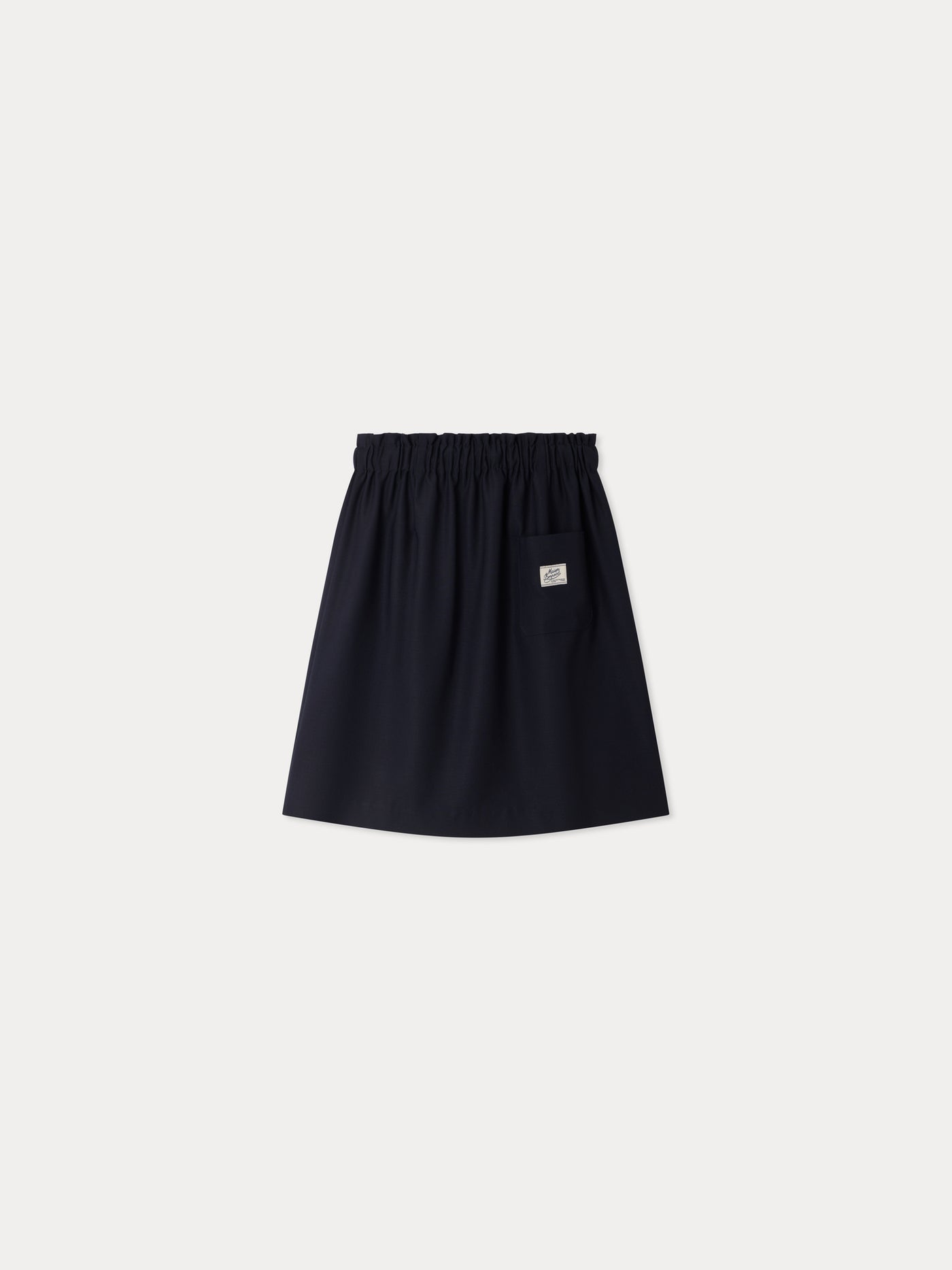 Minna Grown-Up navy skirt with multicoloured lace-up