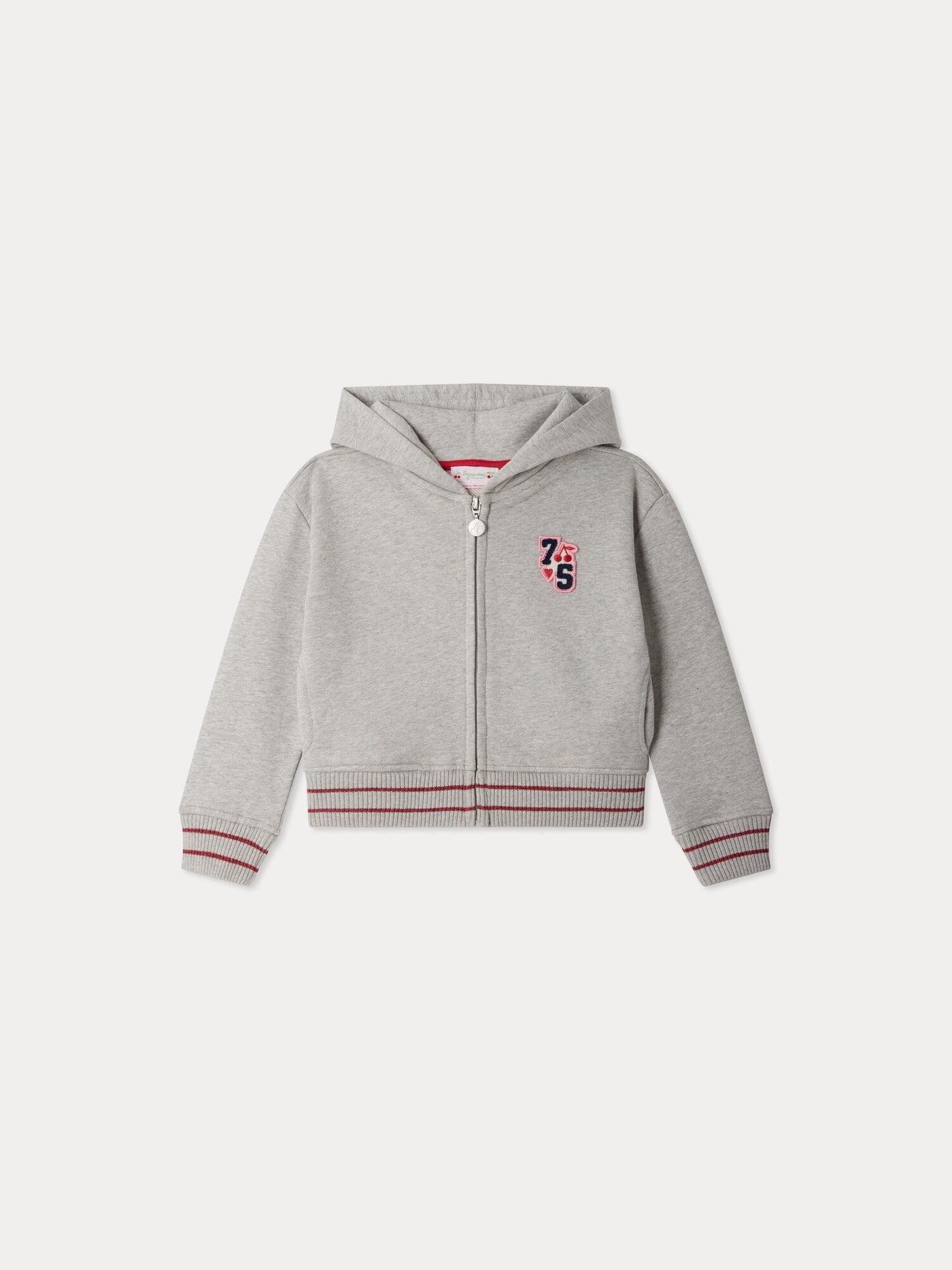 Marnie zip-up sweatshirt in organic cotton