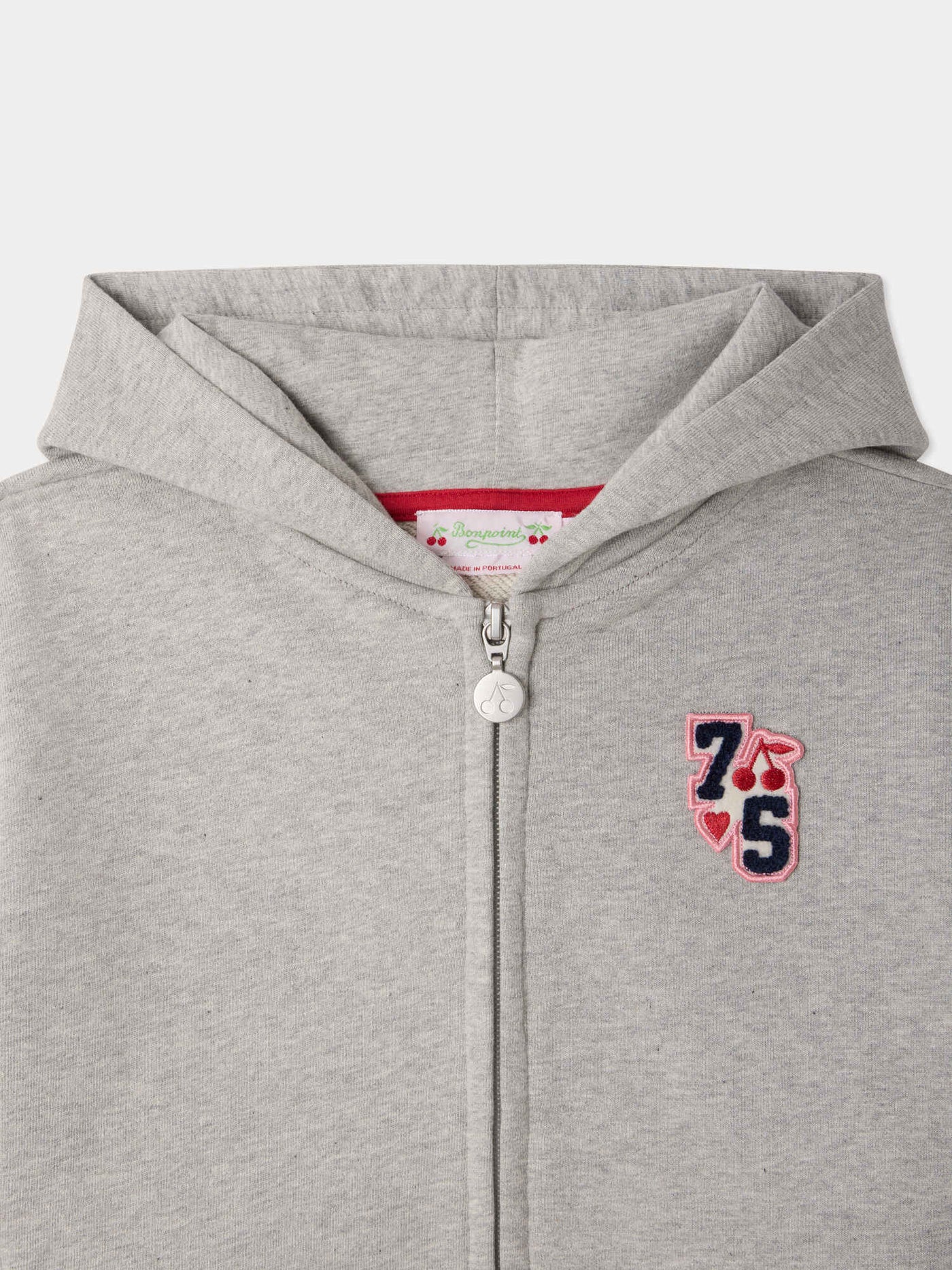 Marnie zip-up sweatshirt in organic cotton