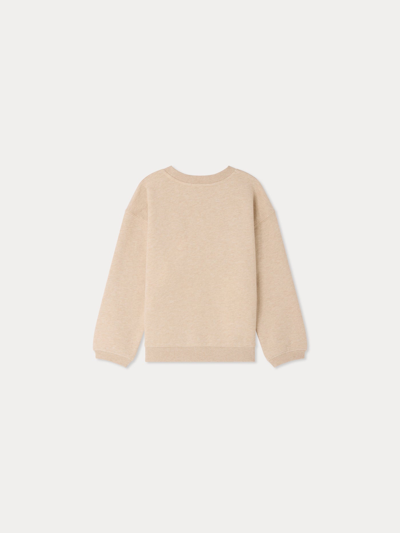 Tayla sweatshirt with embroidered theatre motif organic cotton