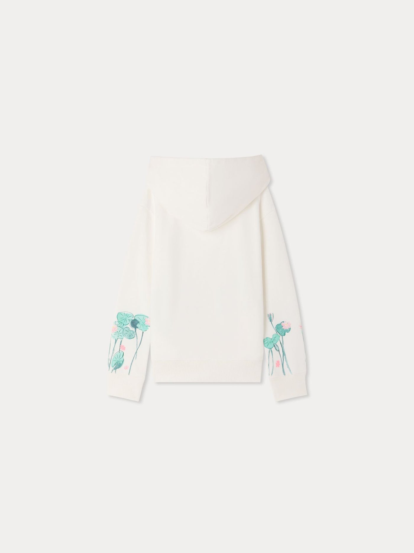 Bonpoint x MoMA Talent sweatshirt with water lily print in organic cotton