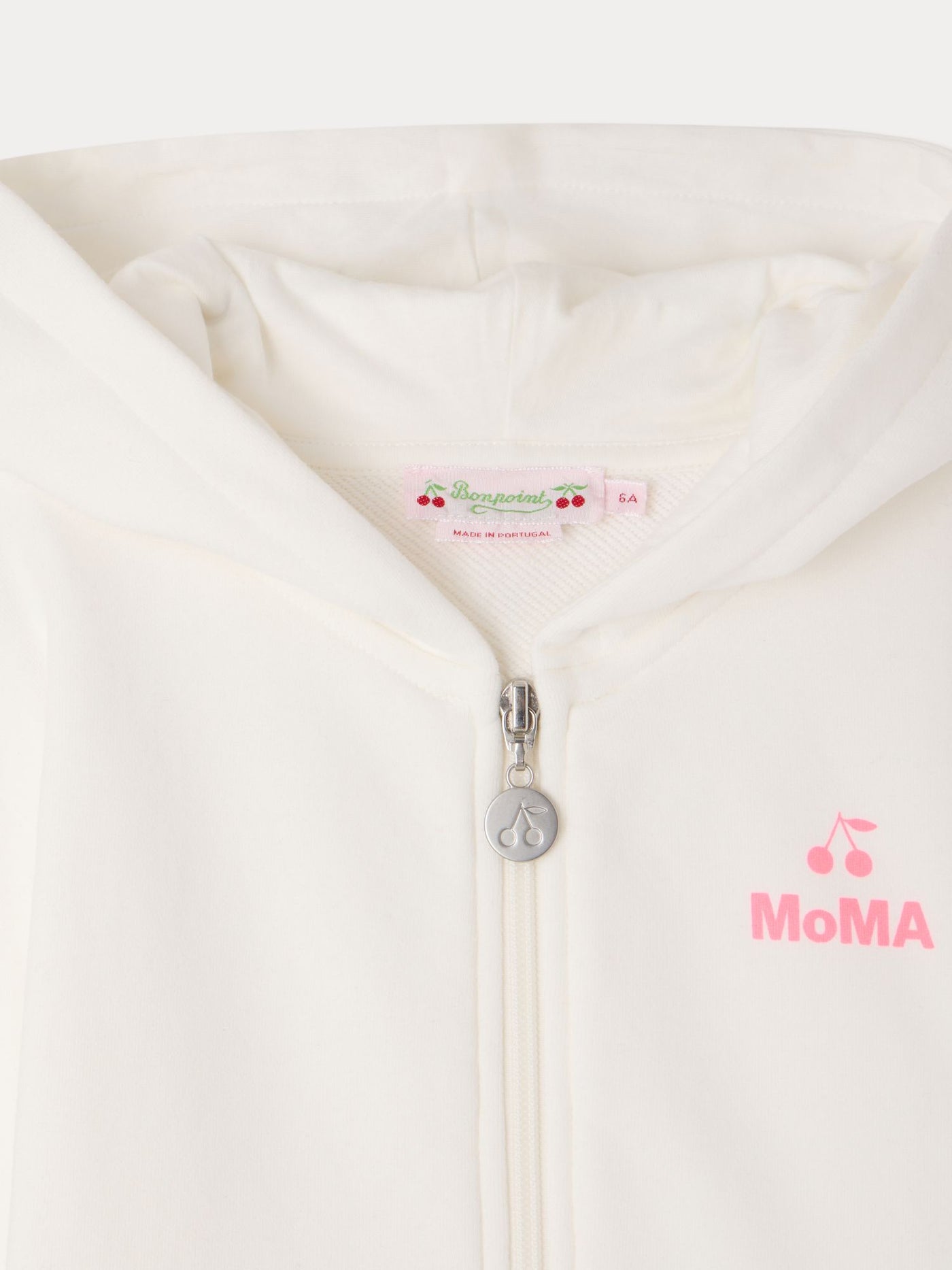 Bonpoint x MoMA Talent sweatshirt with water lily print in organic cotton