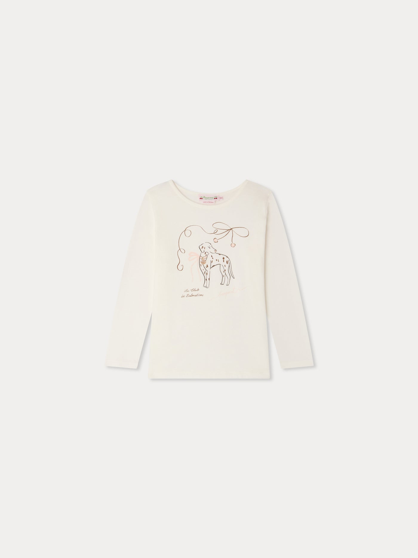 Tidjiane T-shirt with Dalmatian print in organic cotton