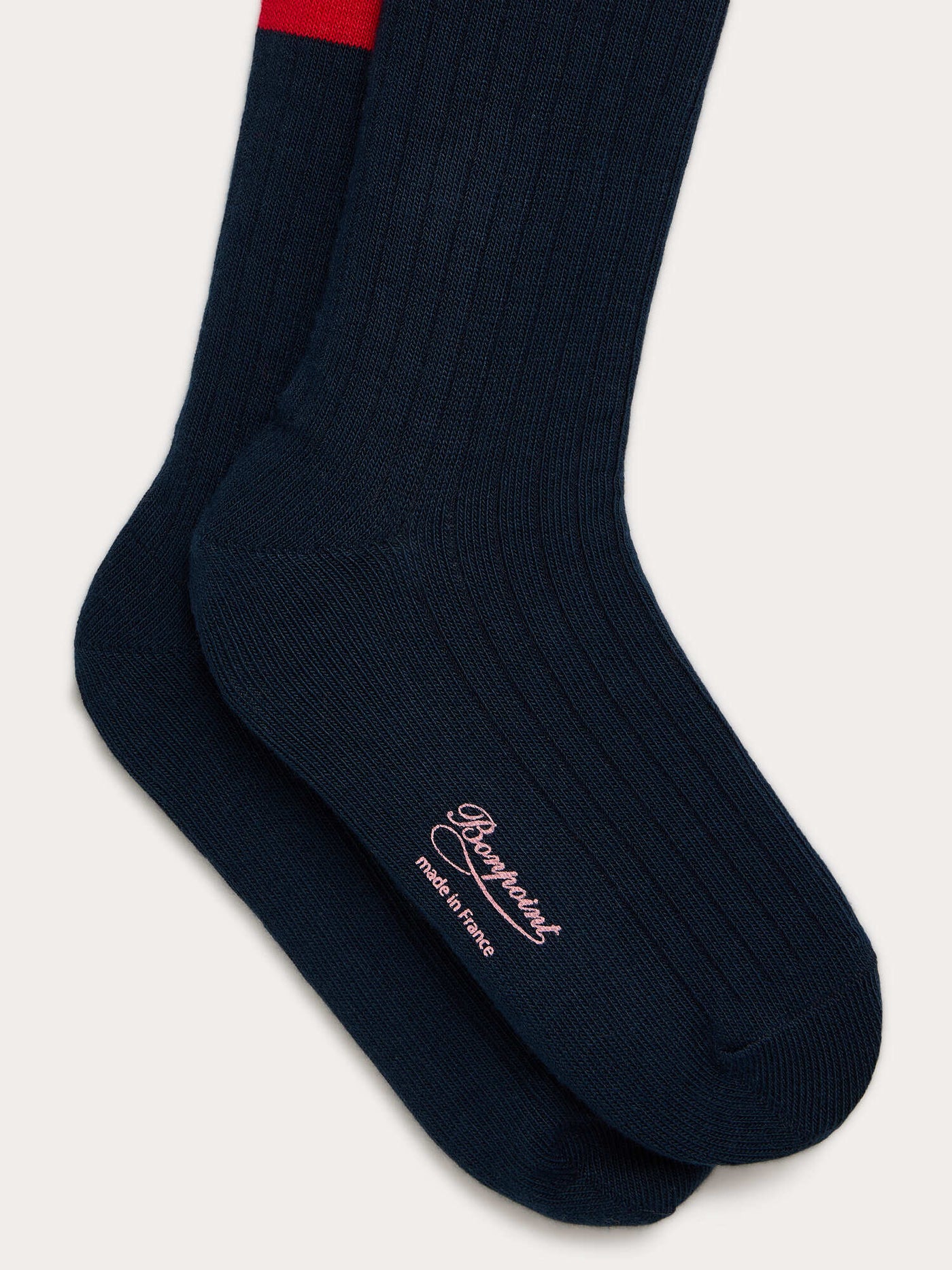 Mariosha navy socks