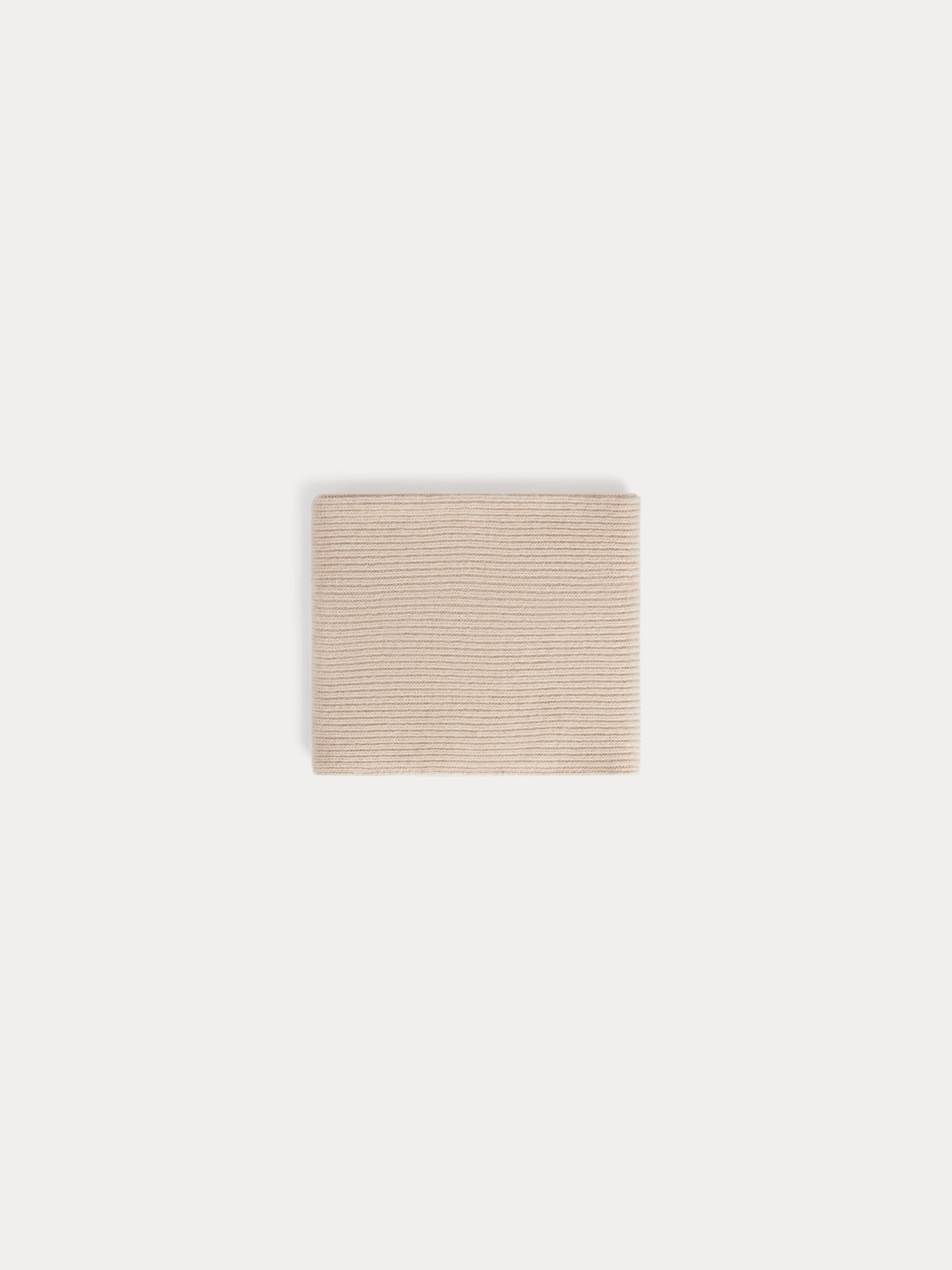 Tatodine mottled beige cashmere snood