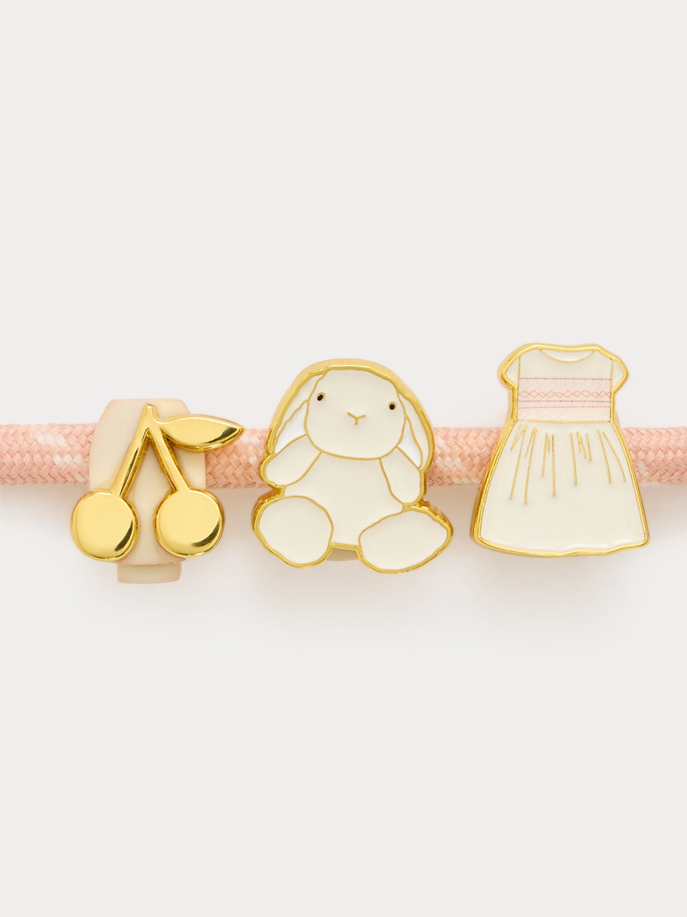 Set of 3 shoelace charms