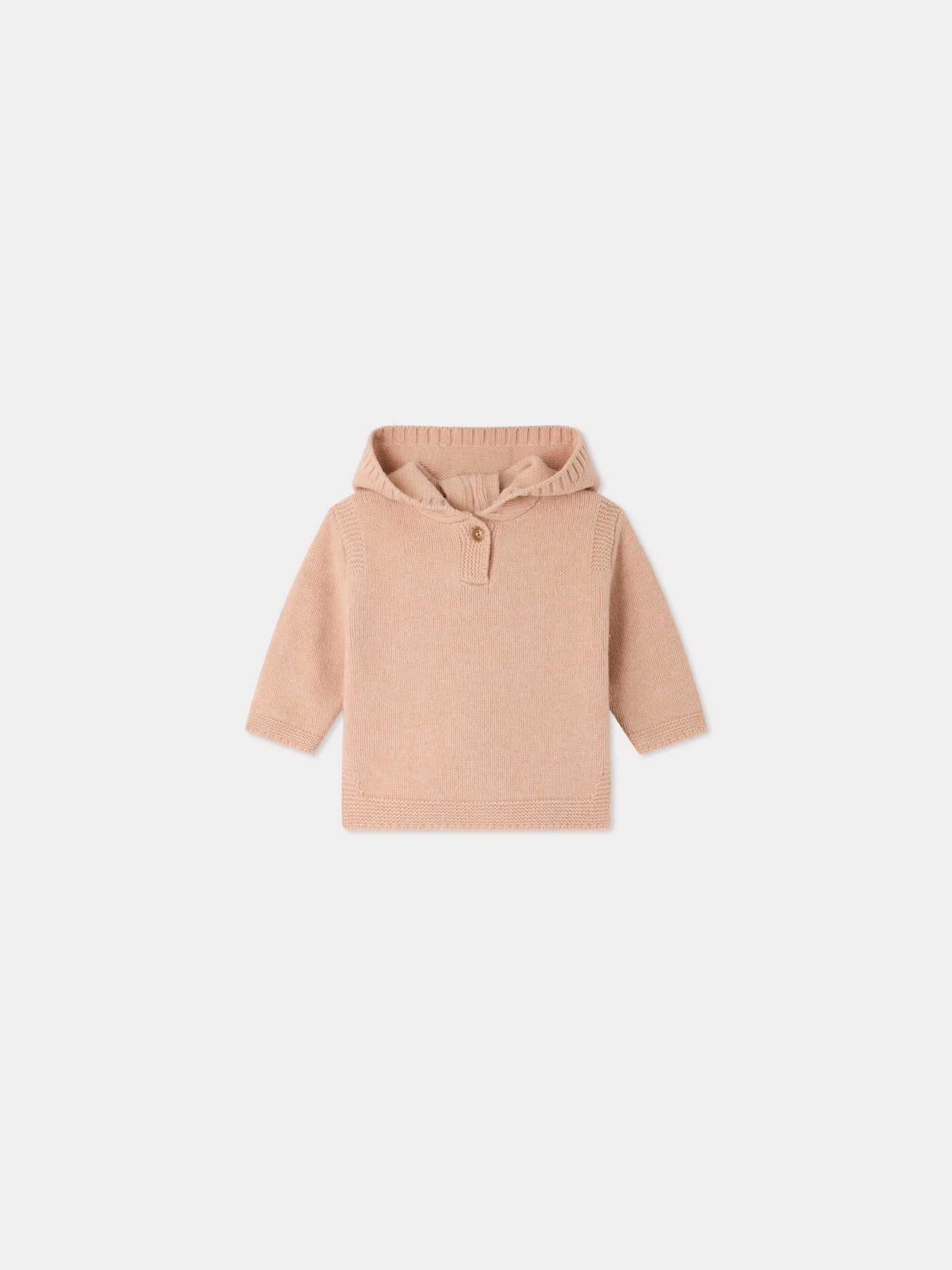 Tainy pink hooded Burnou