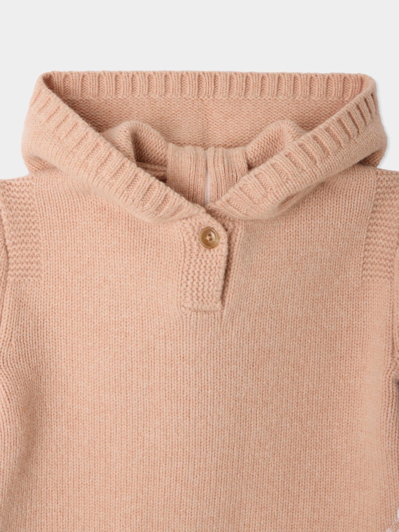 Tainy pink hooded Burnou