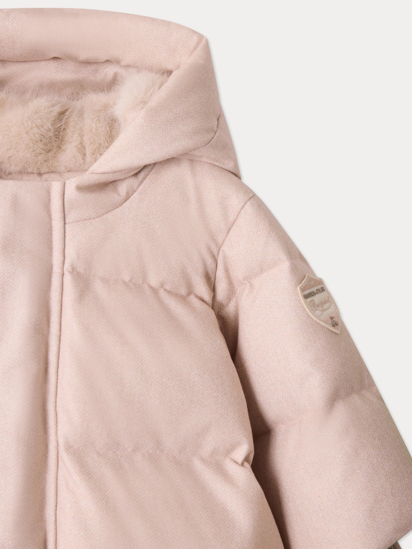 Tagonfly water-repellent pilot jacket in mottled beige