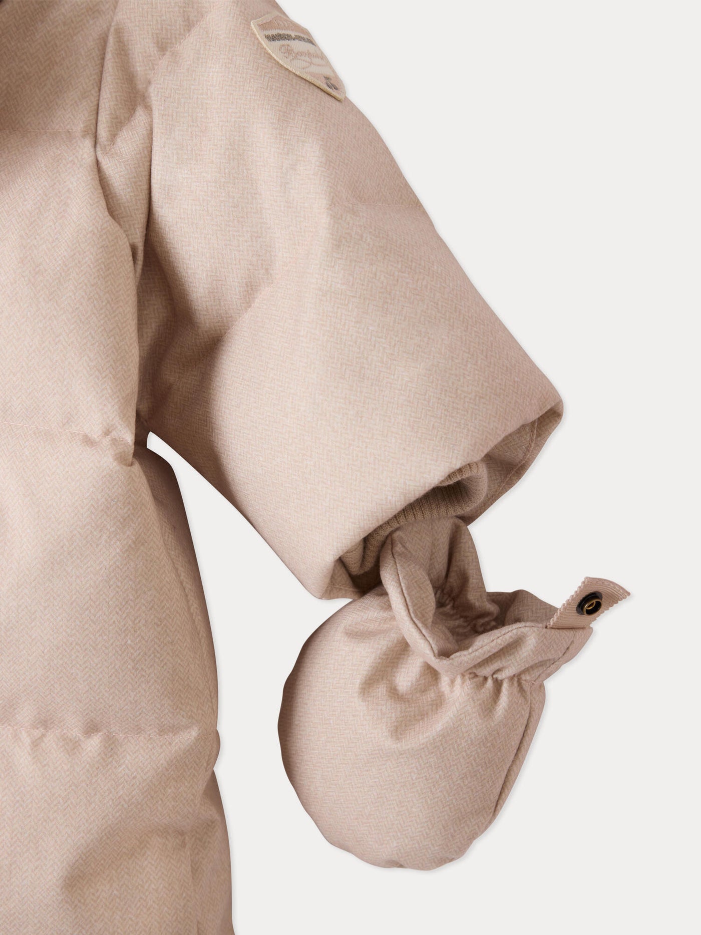 Tagonfly water-repellent pilot jacket in mottled beige