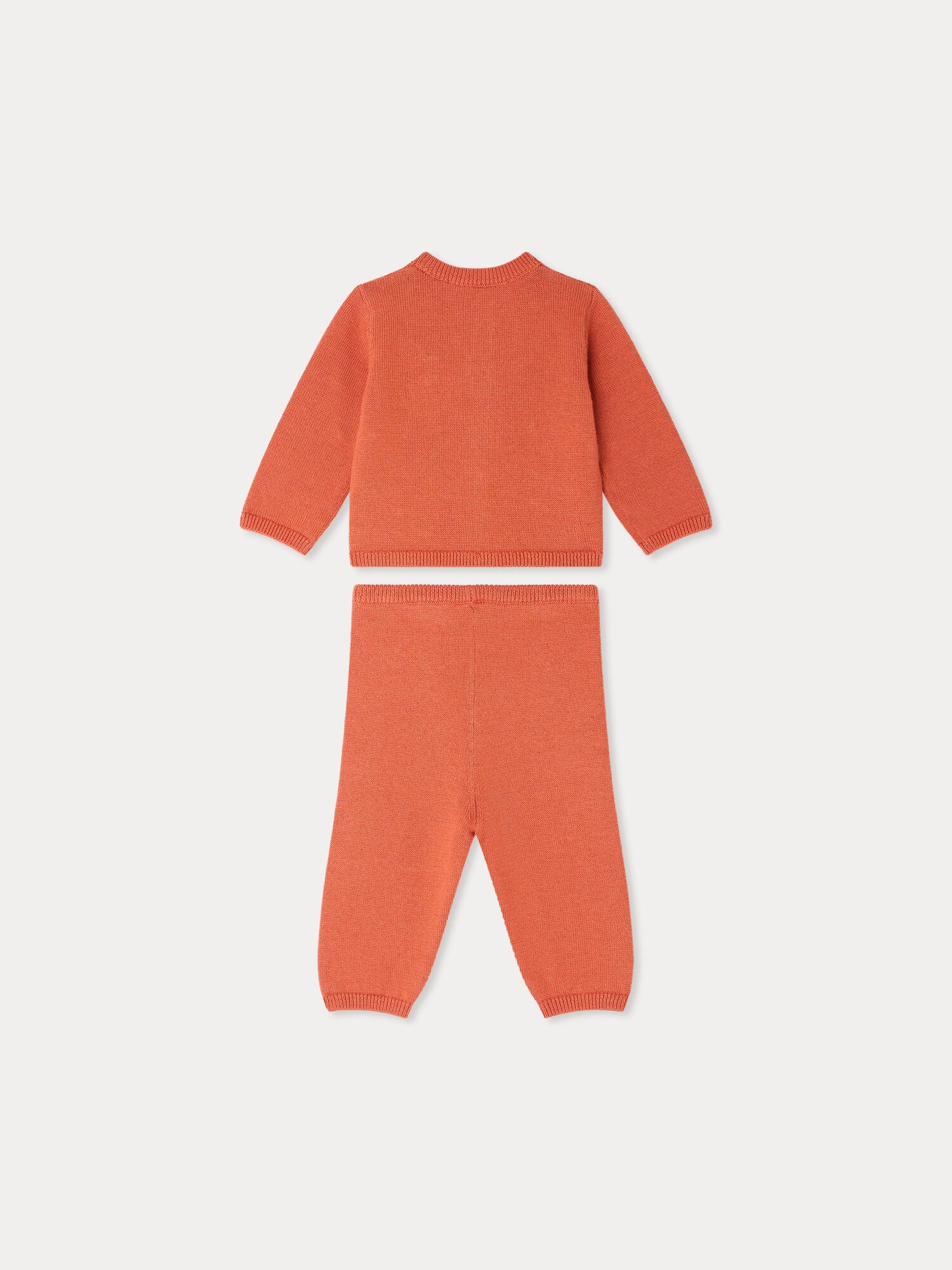 Bonpoint⭐️ Melnie set in knit and hand embroidered • Bonpoint