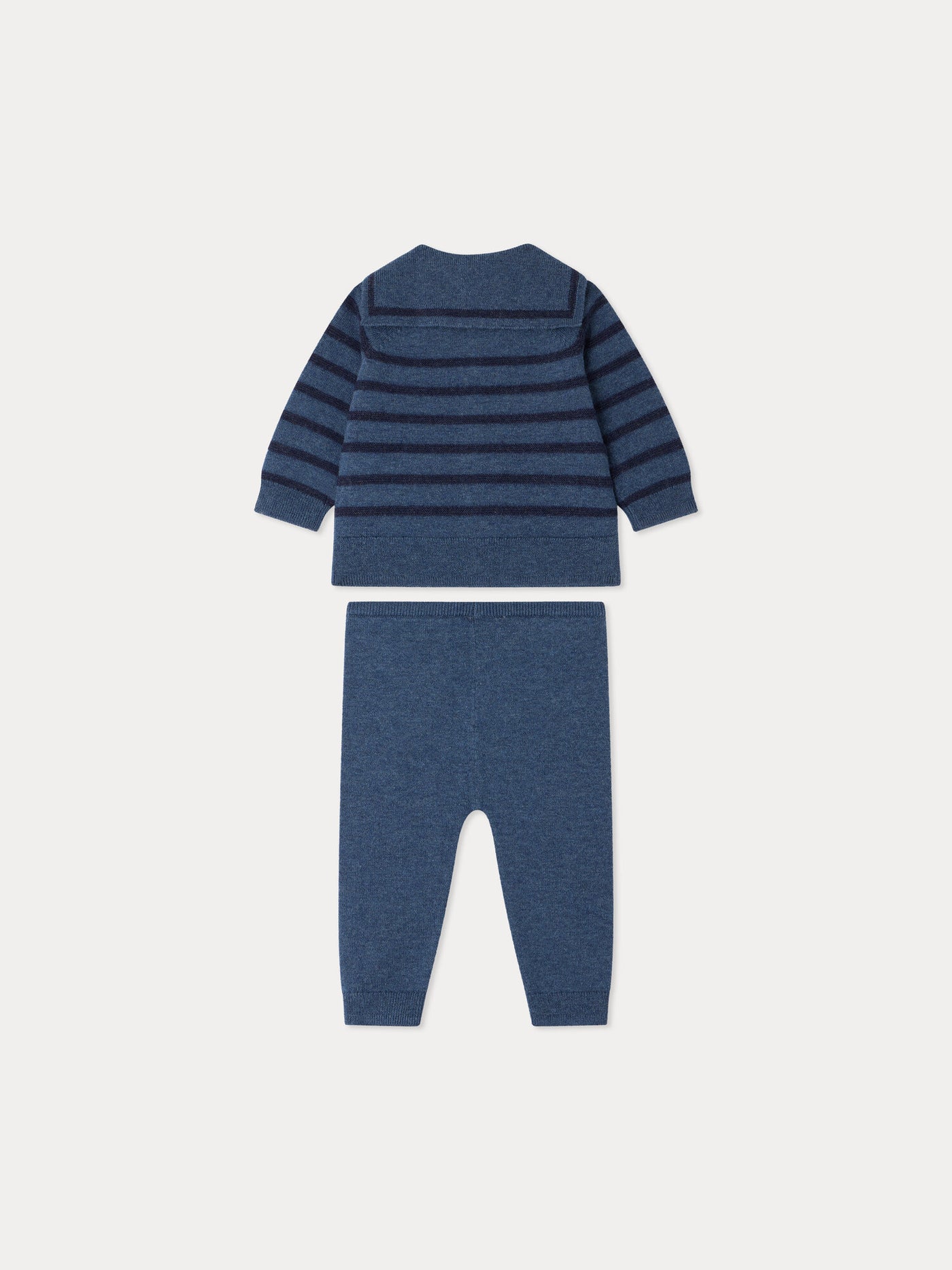 Set Laslo striped with sailor collar