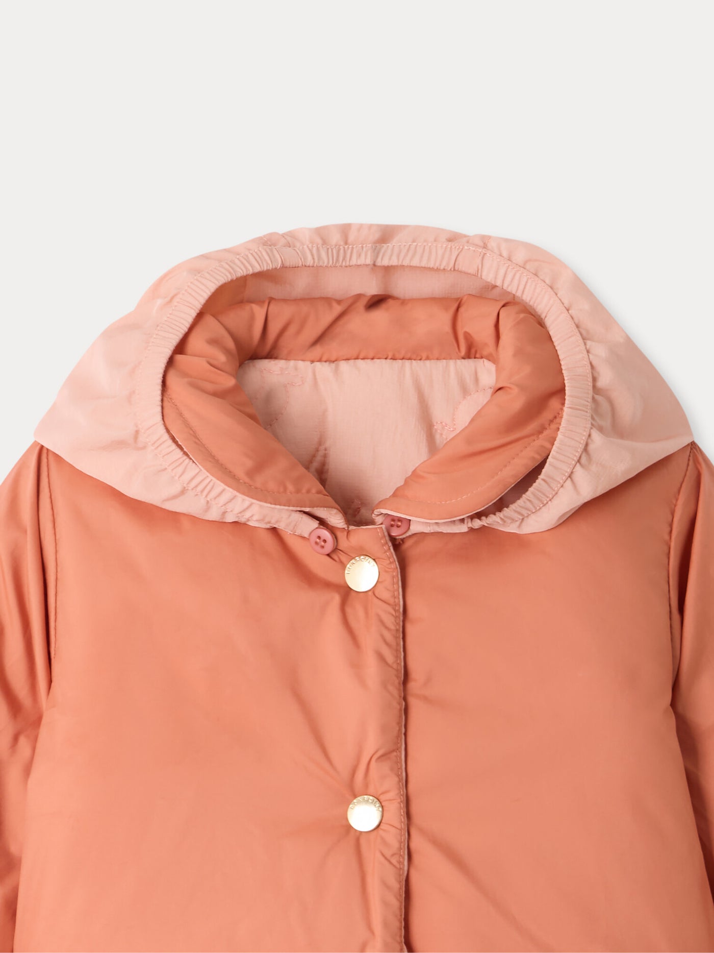 Juno baby reversible and quilted cherry jacket