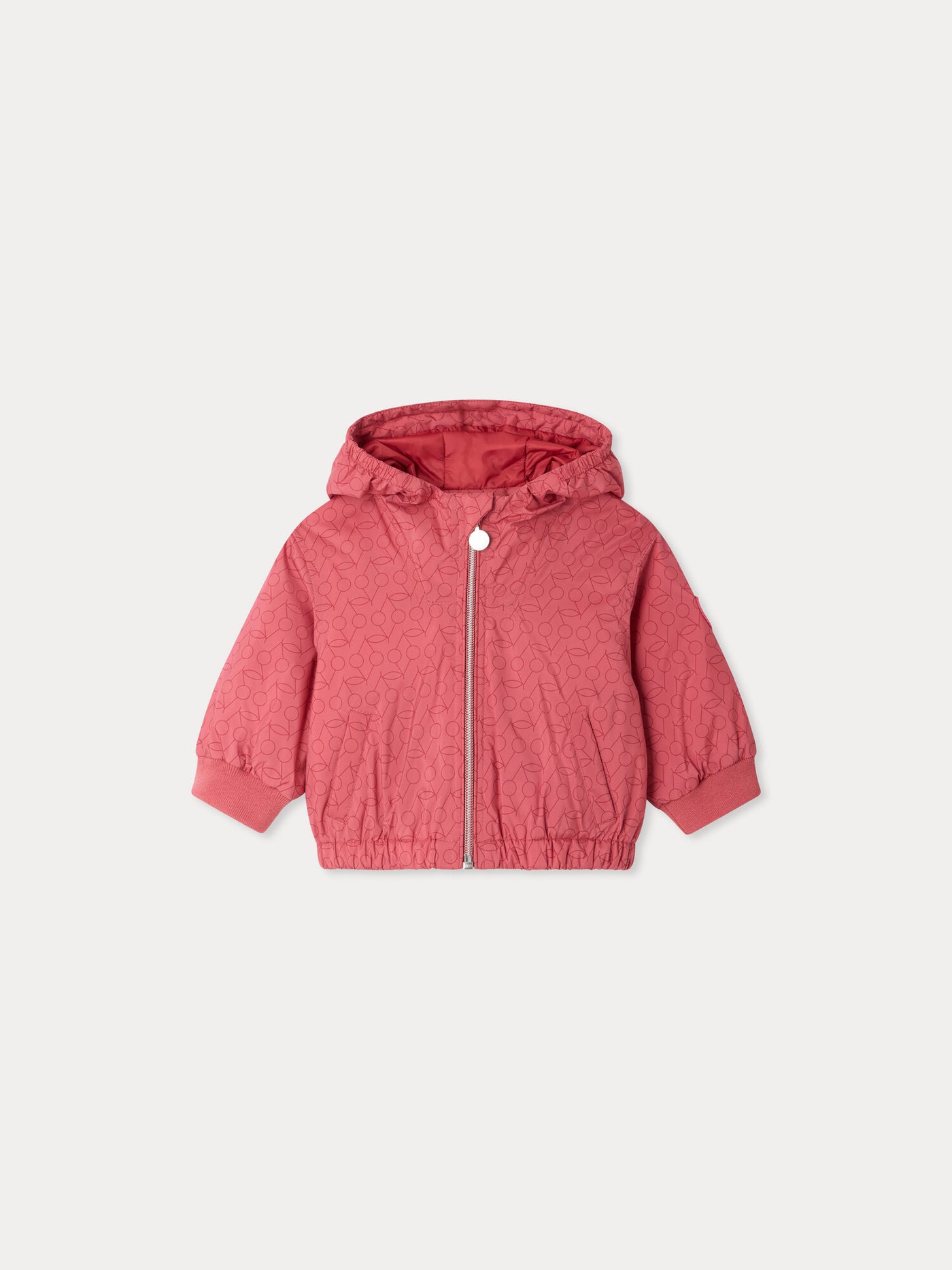 Mikey pink baby raincoat