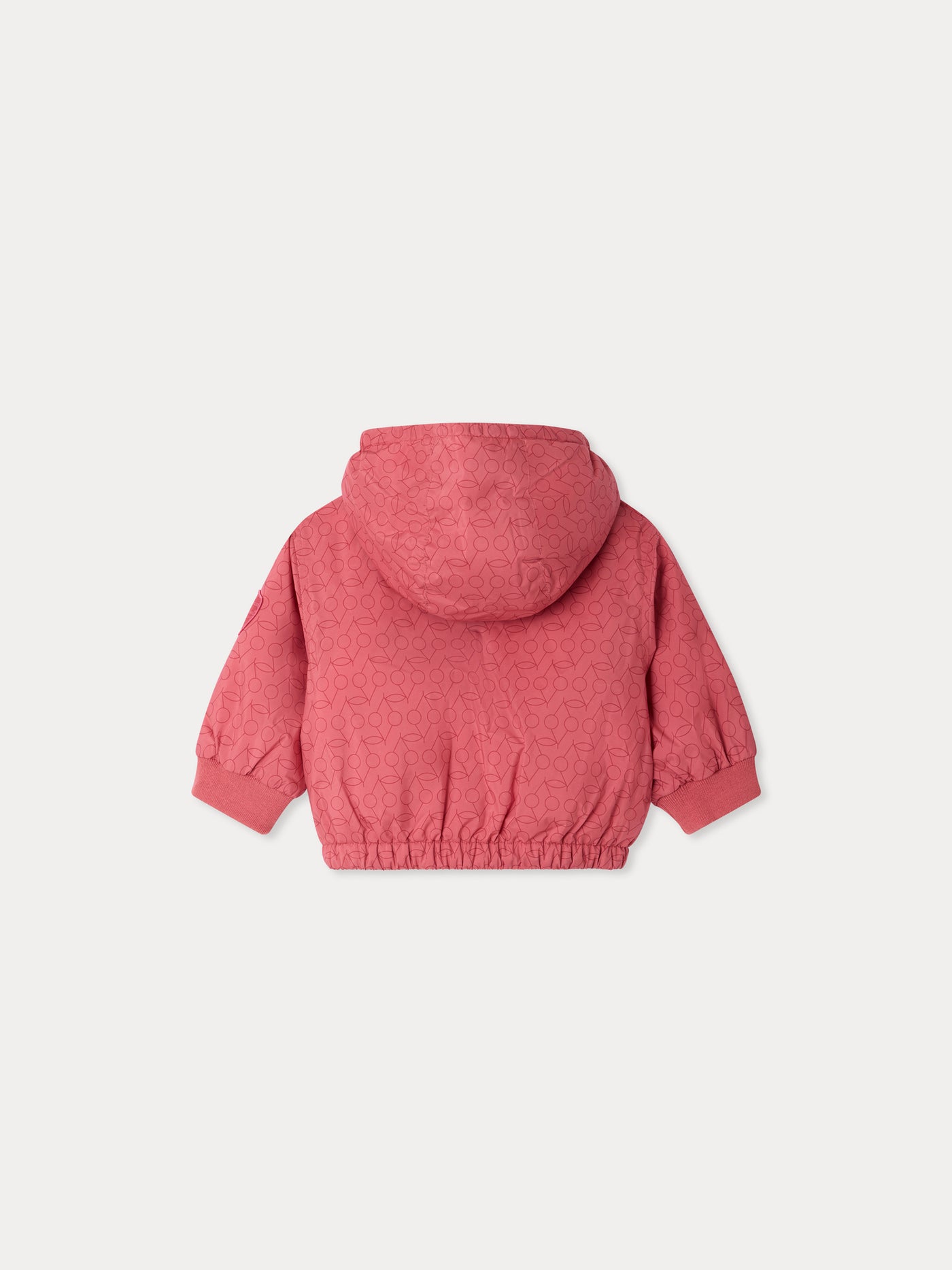 Mikey pink baby raincoat