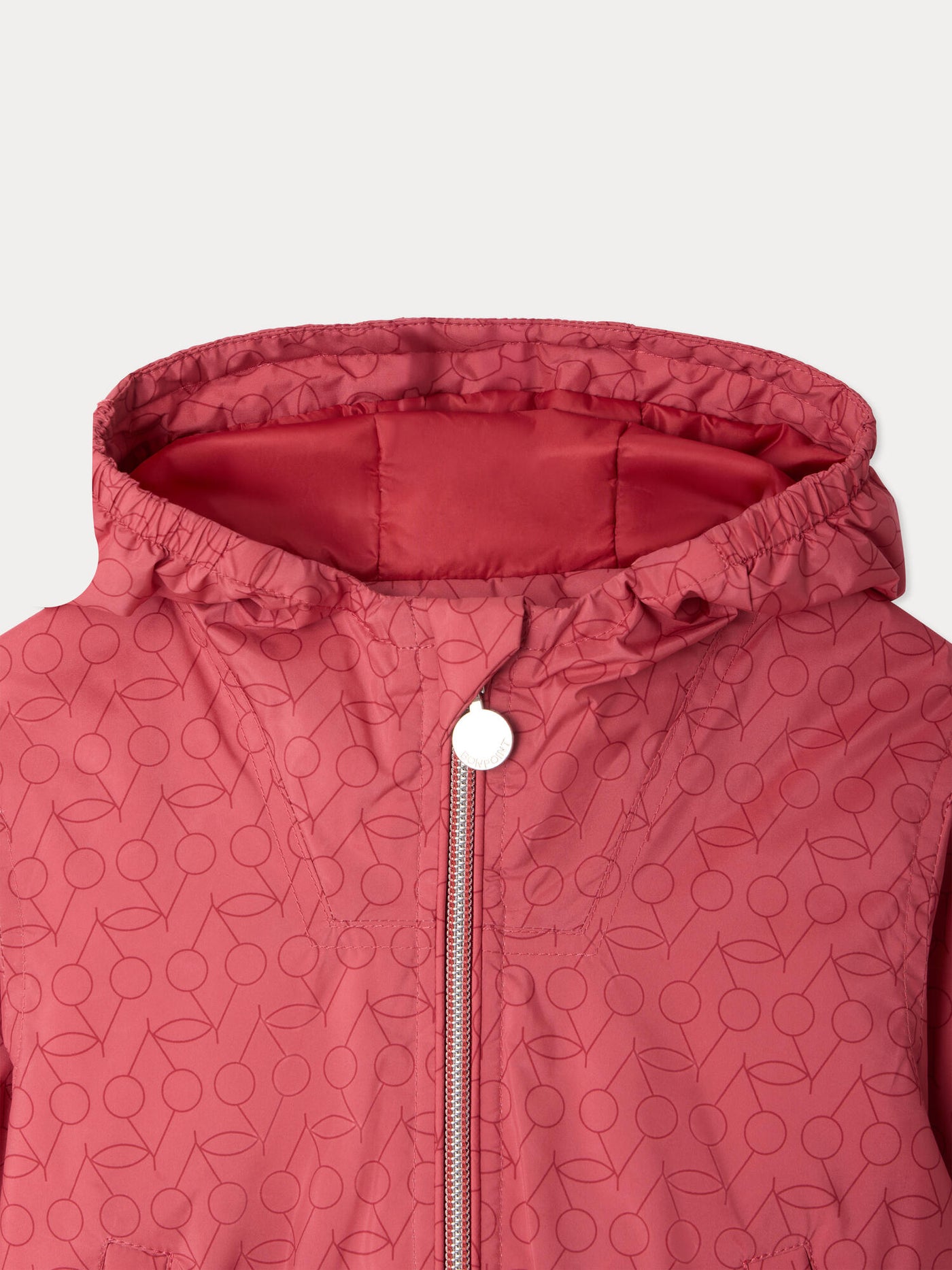 Mikey pink baby raincoat