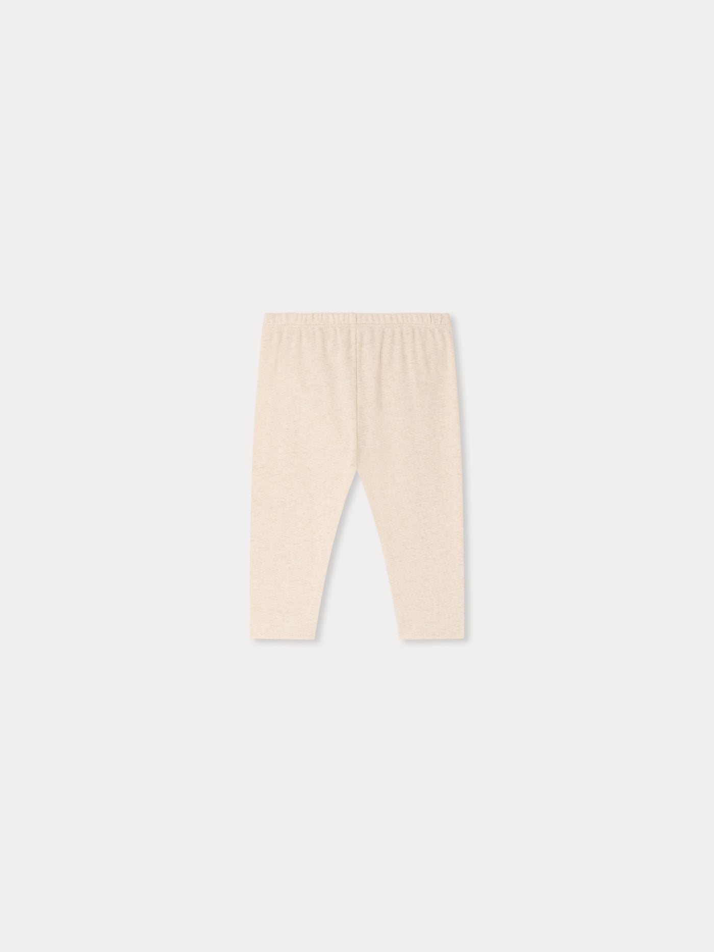 Andy baby beige leggings in organic cotton