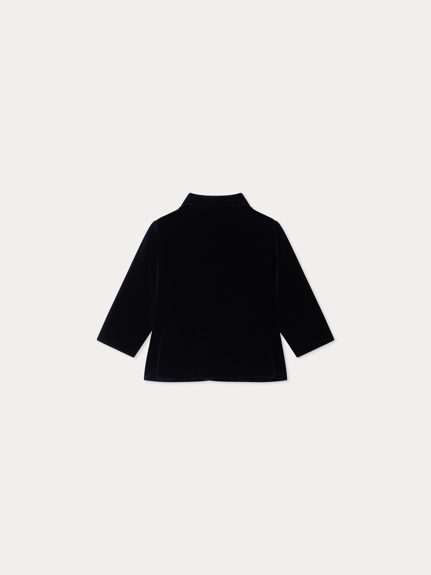 Leopold baby navy jacket in organic cotton