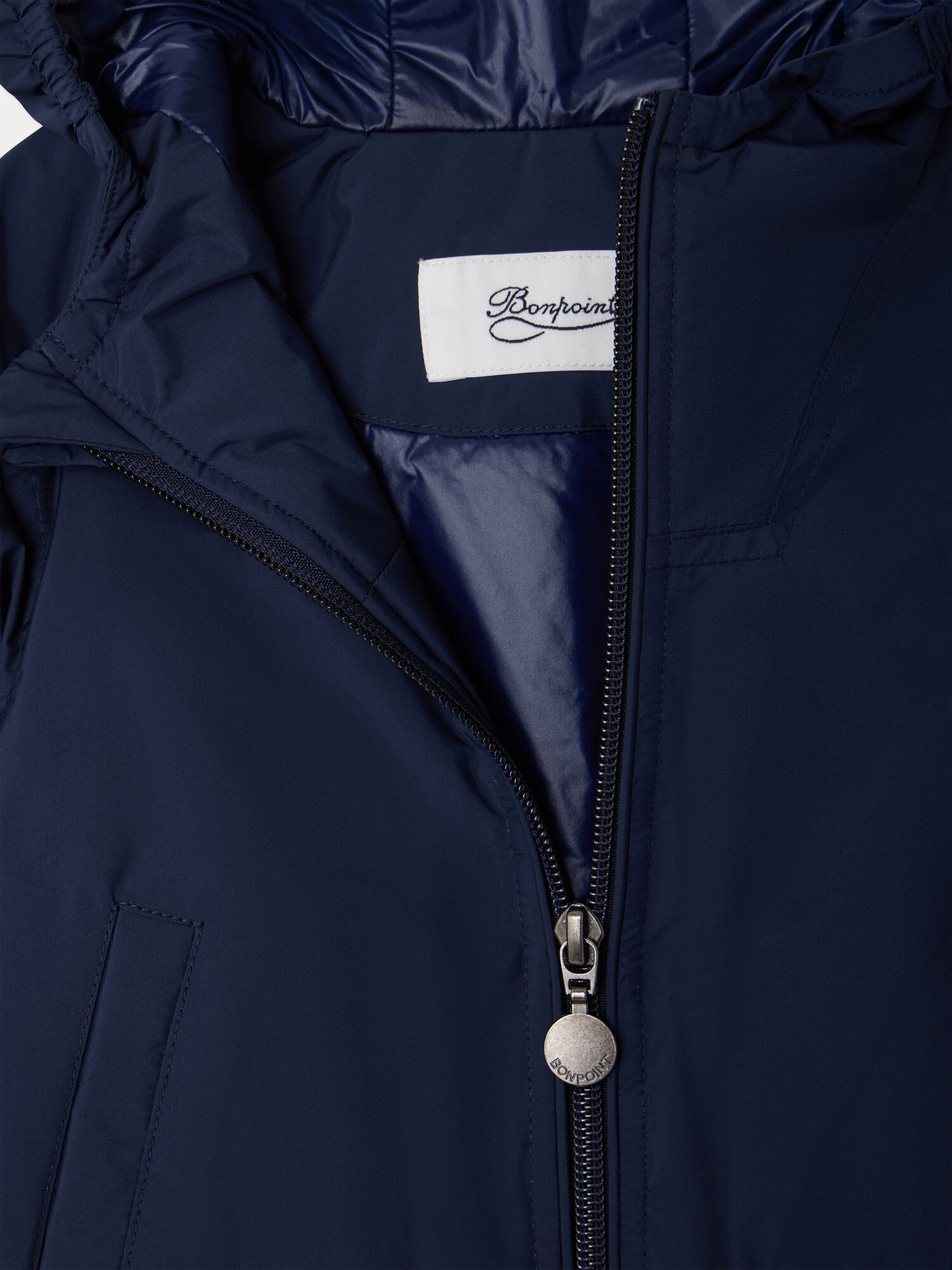 Mikey baby raincoat in navy