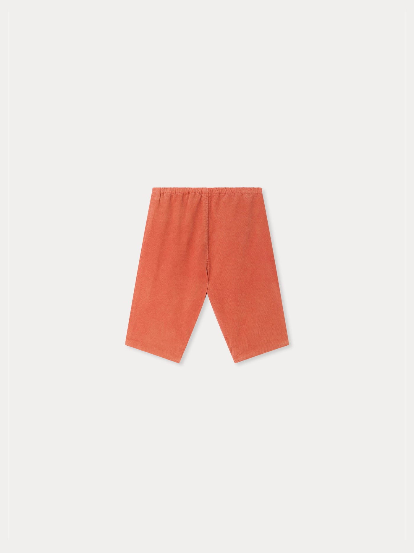 Dandy orange baby pants in organic cotton