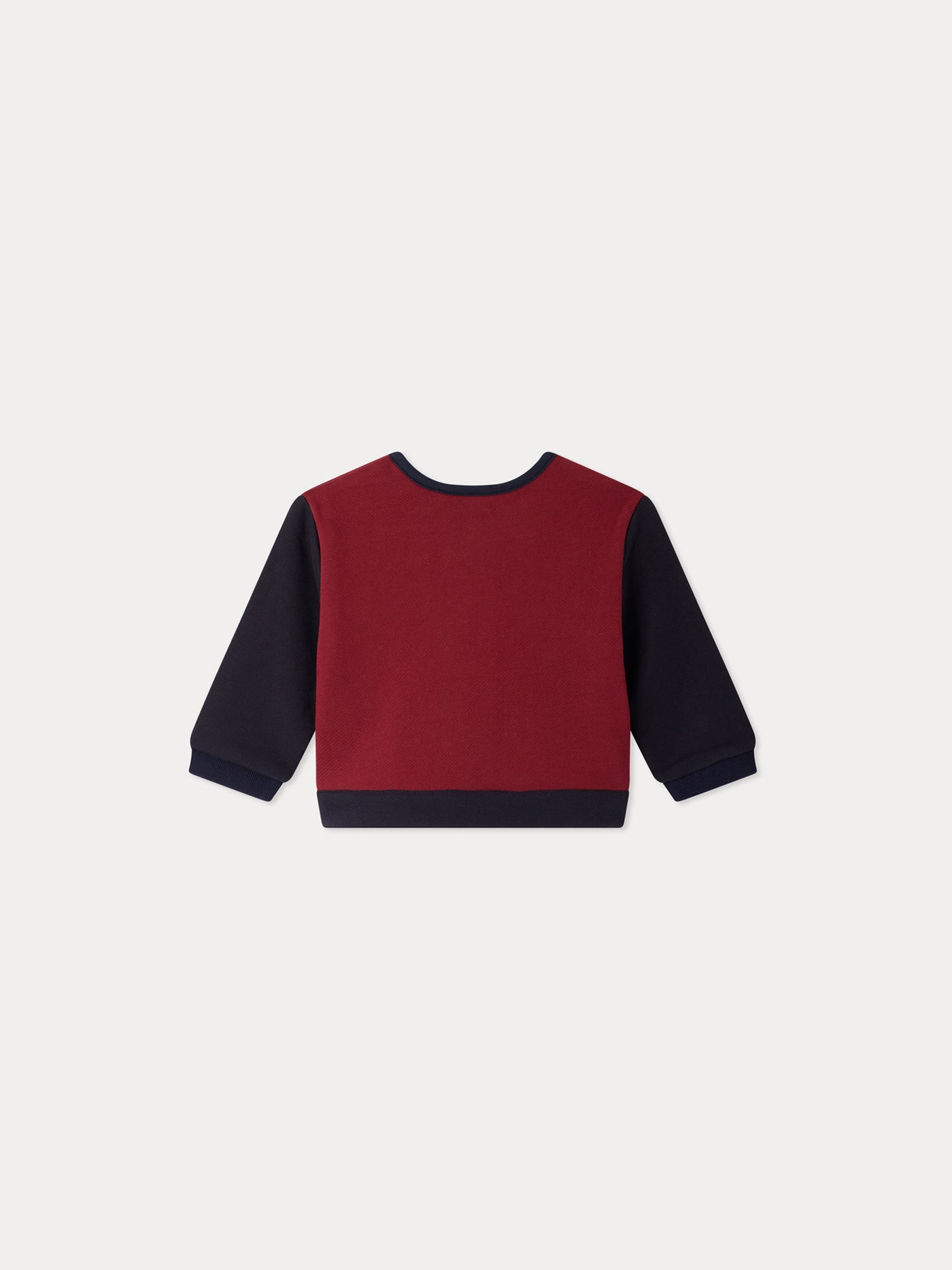 Bonpoint x Maison Kitsuné Eris baby quilted sweatshirt in organic cotton