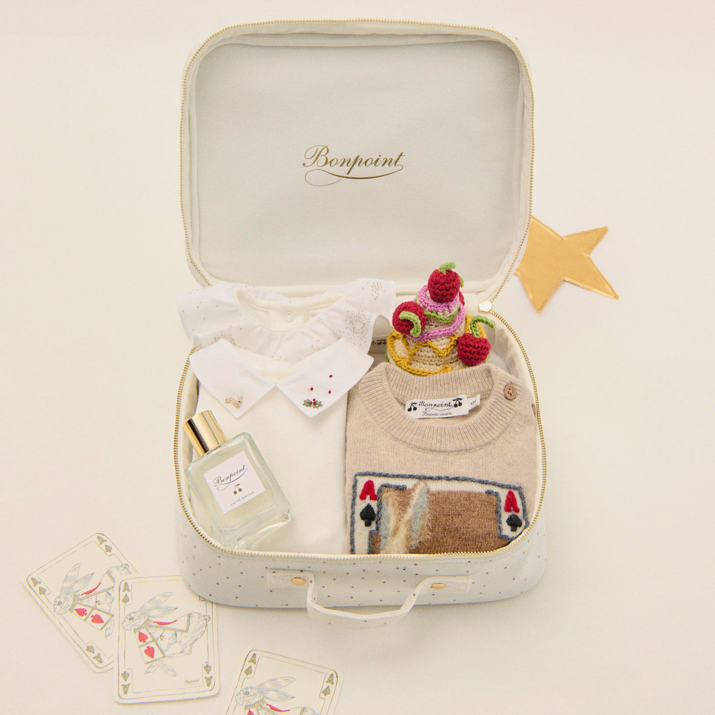 Newborn suitcase "My first Christmas"