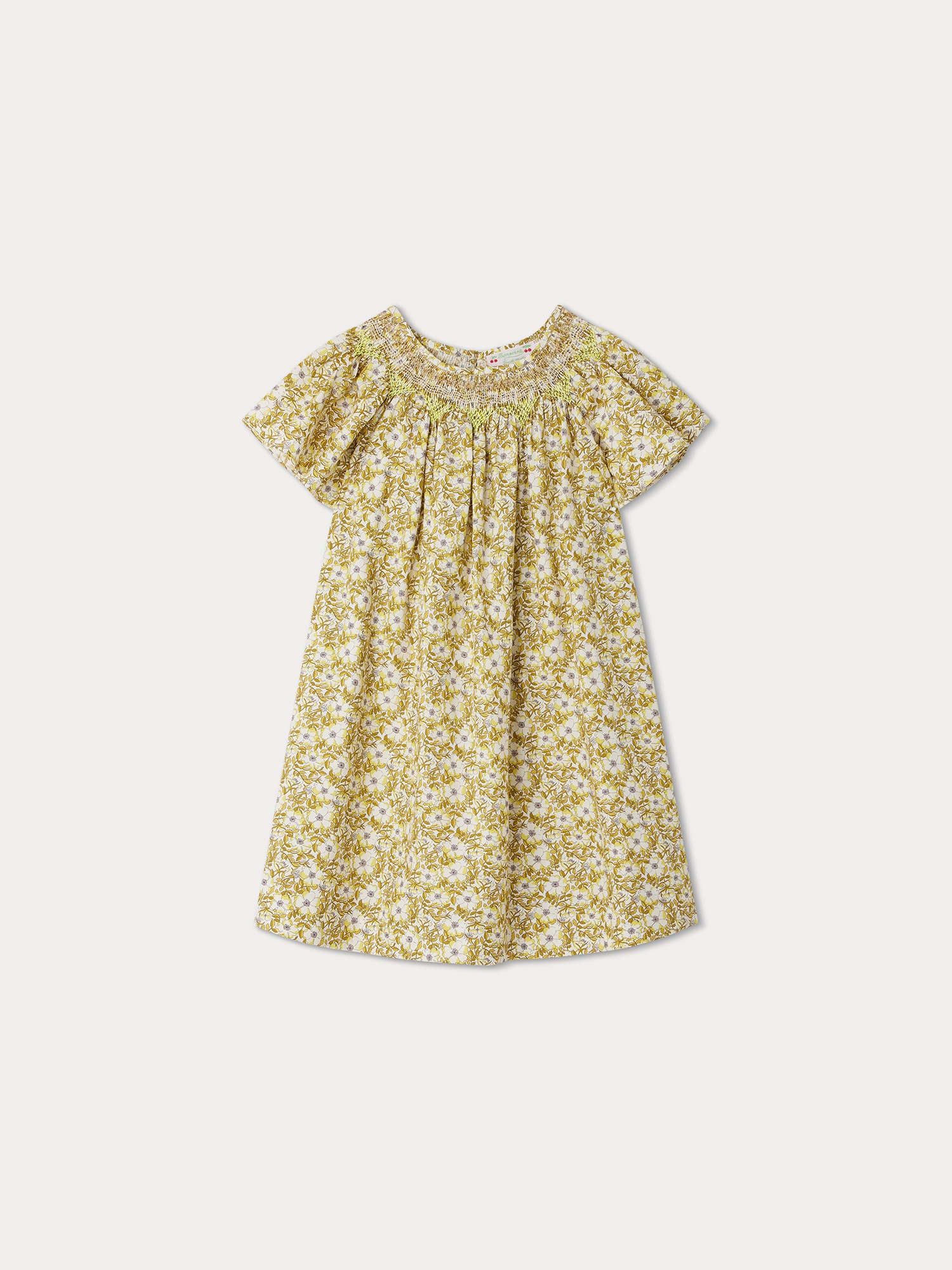 Arlene Dress linden flowers • Bonpoint