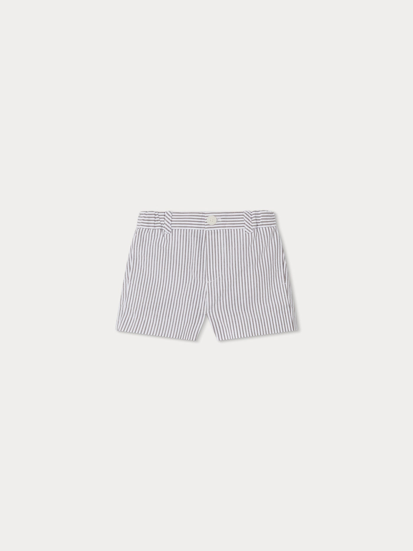 Cademy Shorts taupe stripes