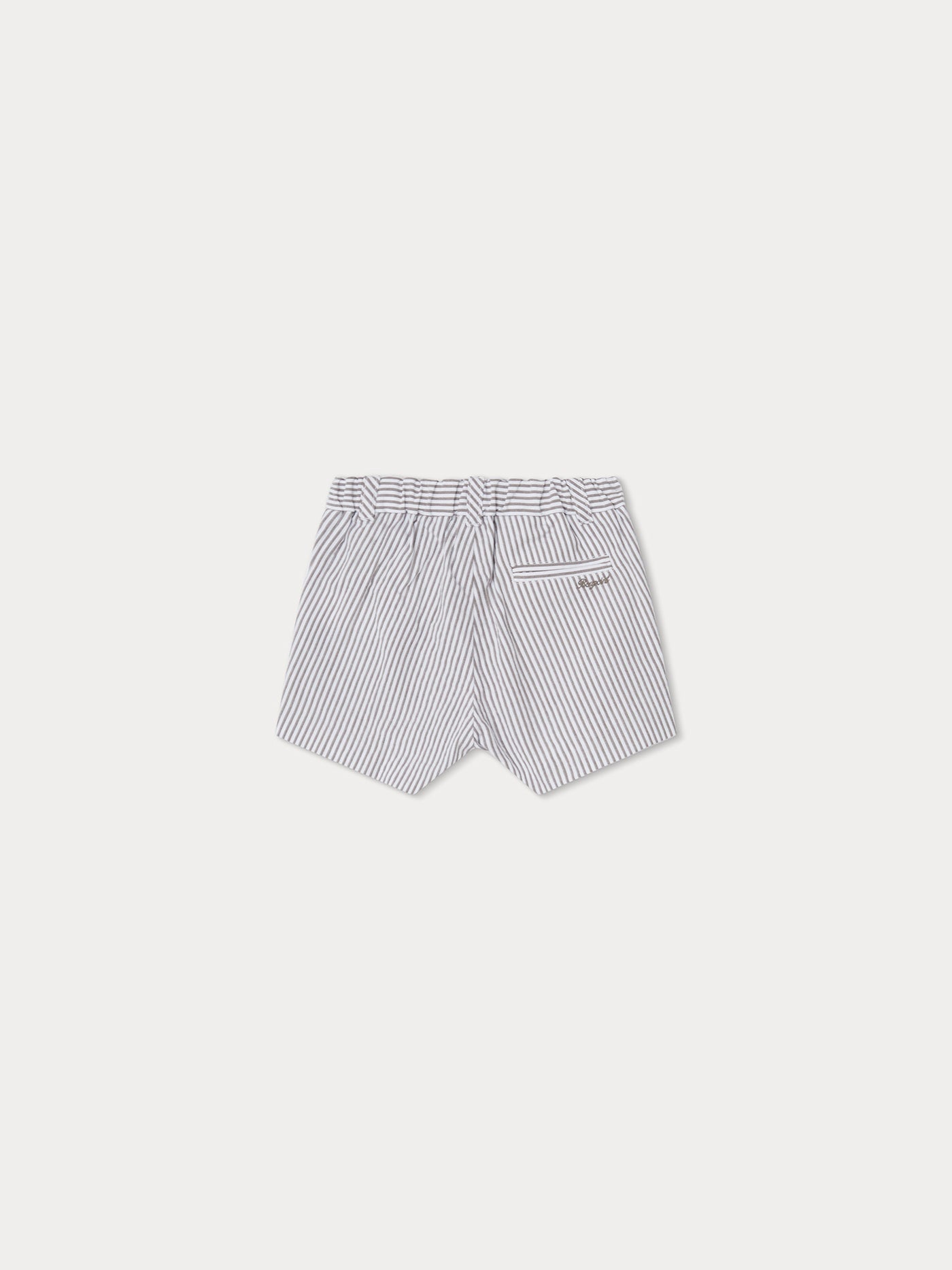 Cademy Shorts taupe stripes