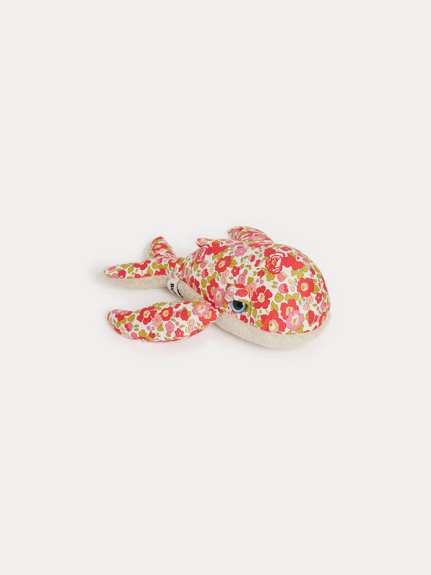 Bonpoint x BigStuffed Wale Mini Stuffed Whale red