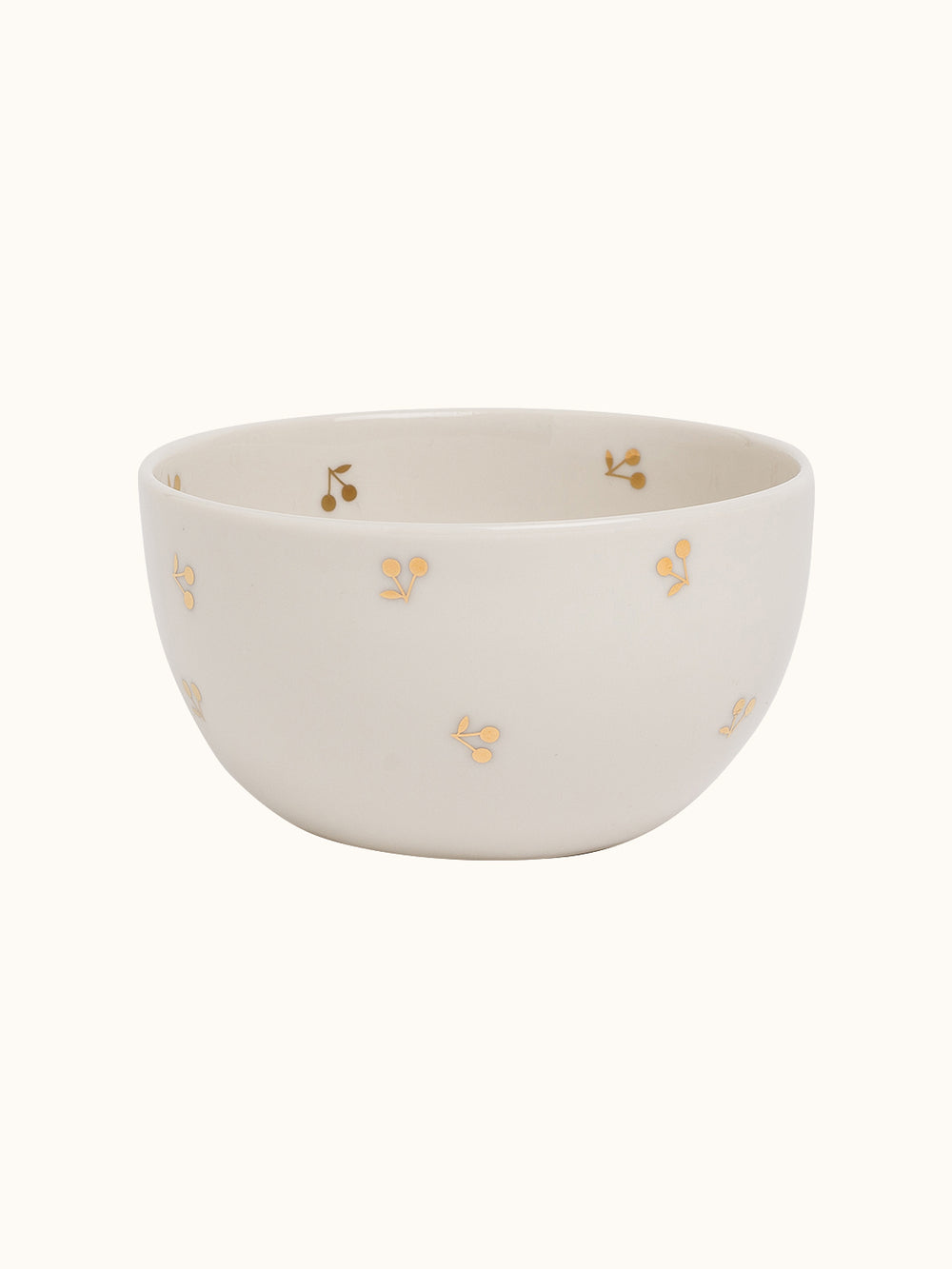 Porcelain bowl gold