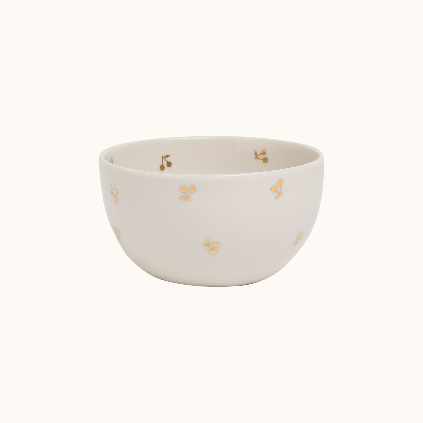 Porcelain bowl gold
