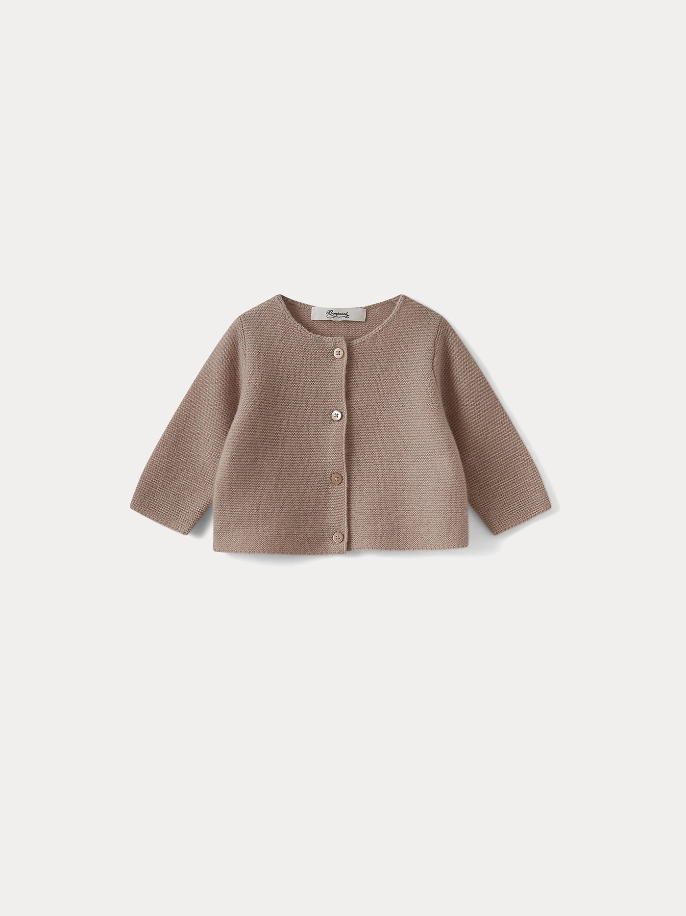 Baby Cashmere Cardigan puce