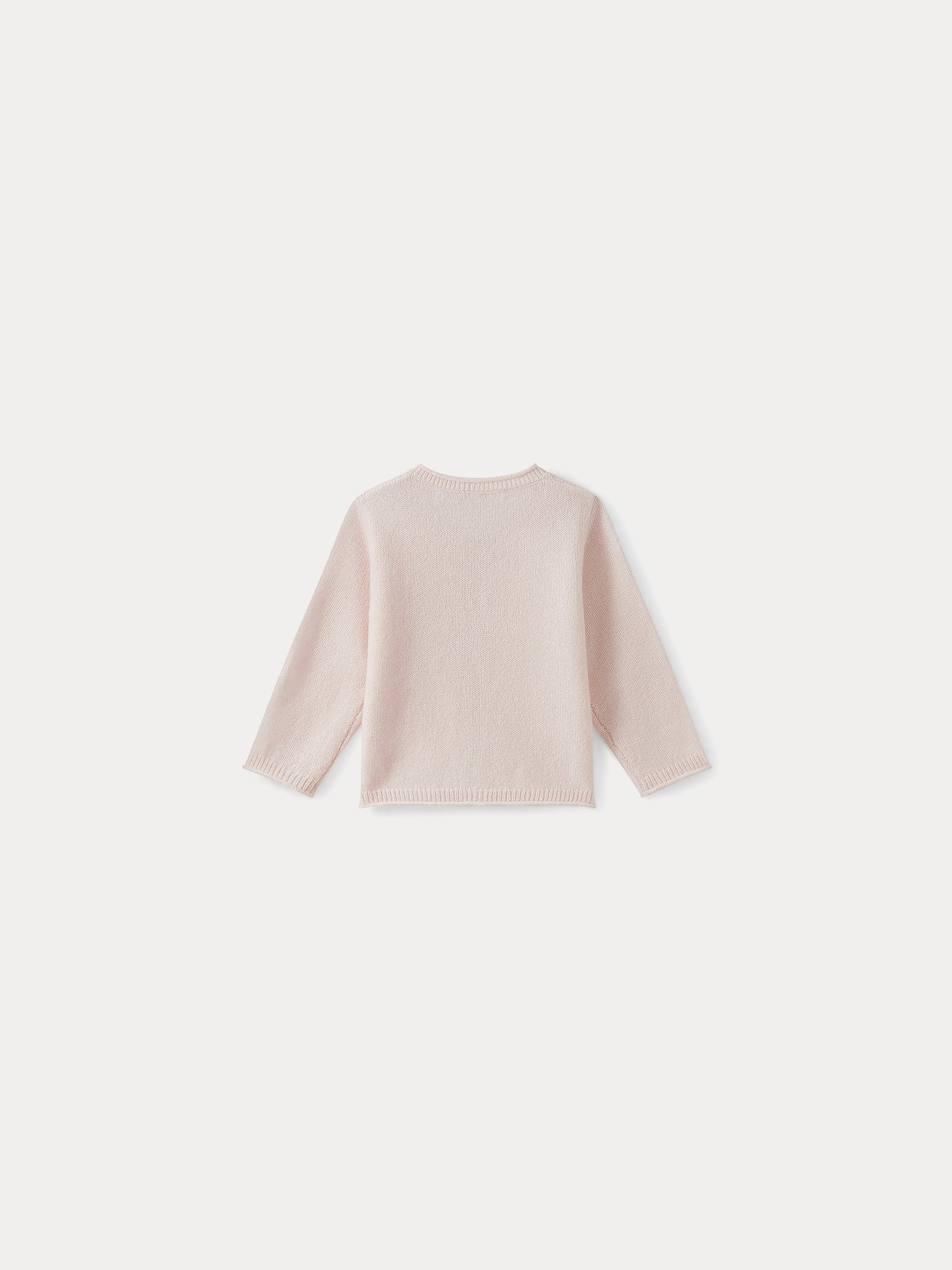 Baby pink sale cashmere jumper