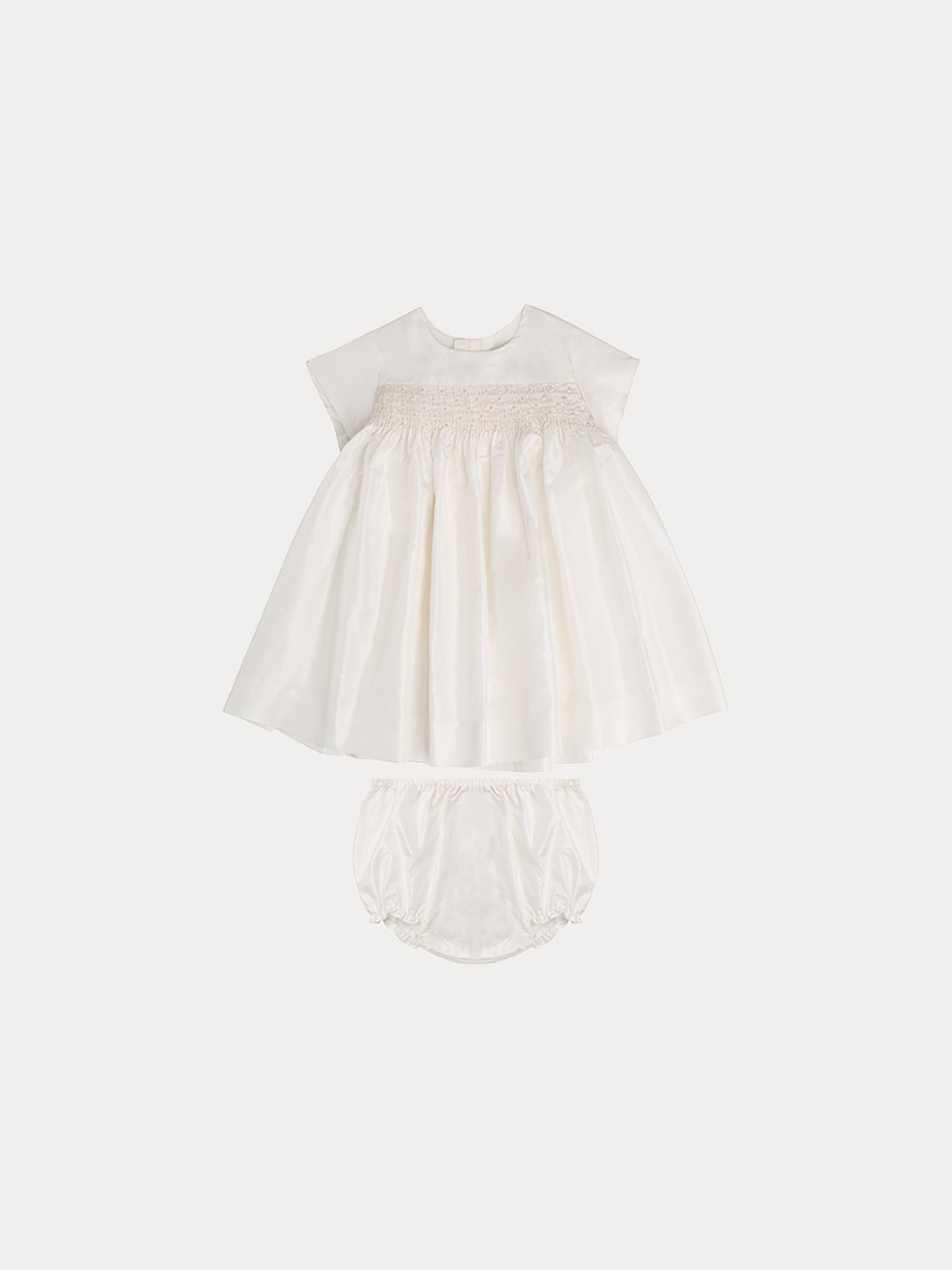 Bella Babydoll Dress - White • American Threads Women's Trendy Dresses –  americanthreads