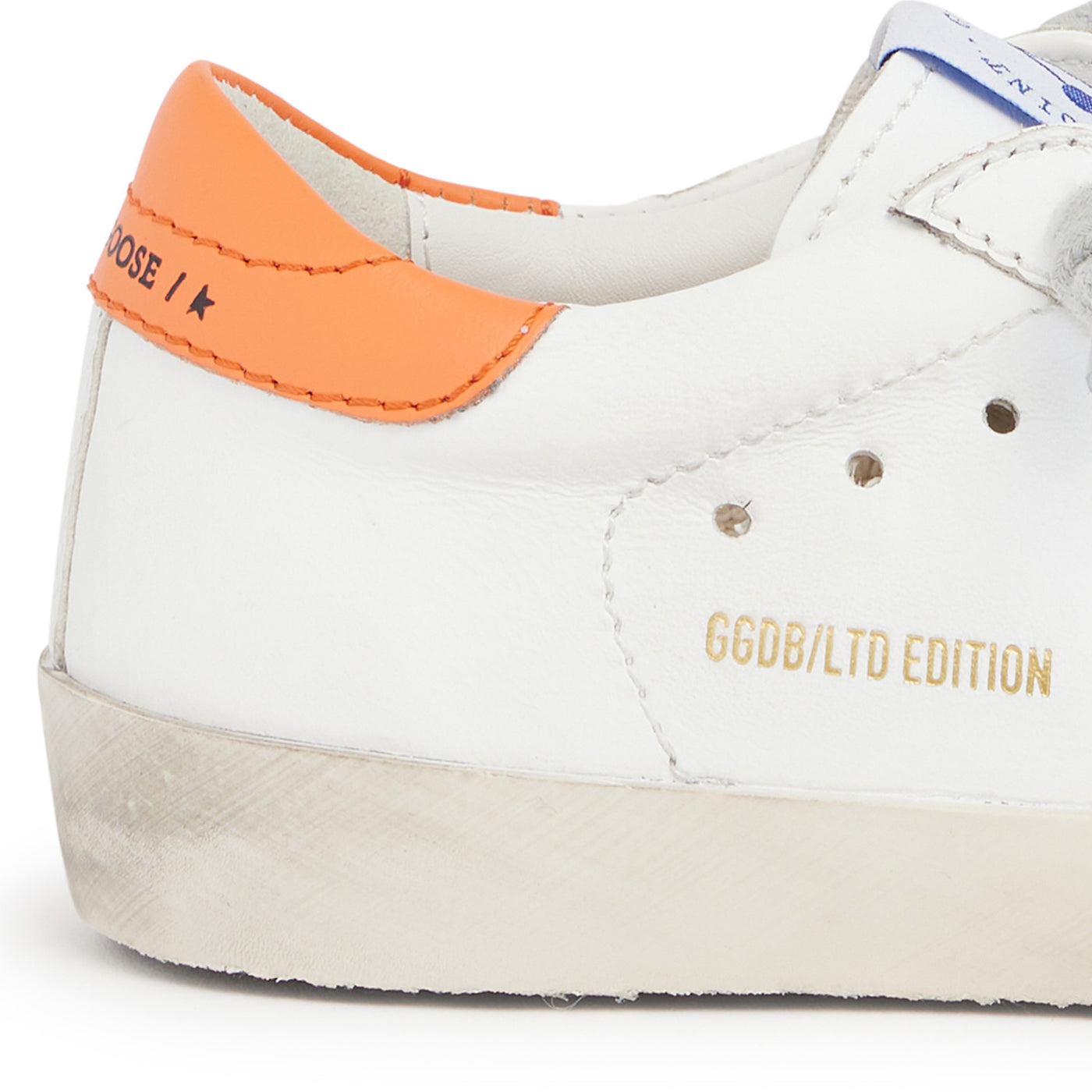 Bonpoint x Golden Goose Leather Sneakers blue
