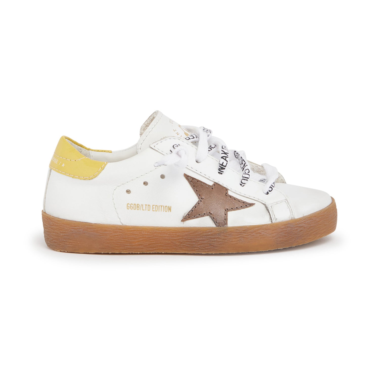 Leather Bonpoint x Golden Goose Sneakers medium gray | child shoes