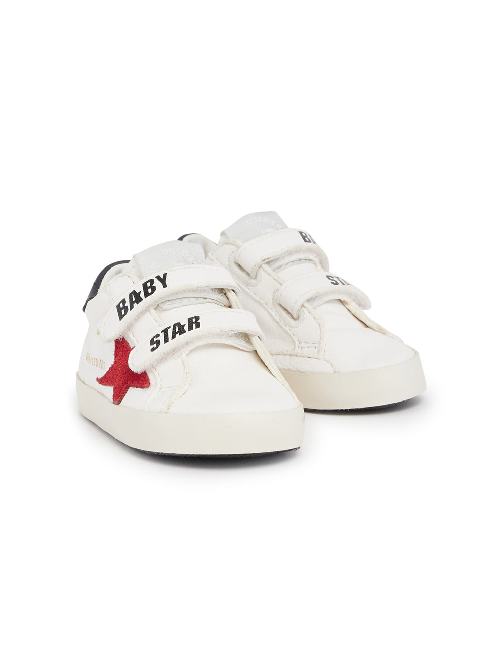 Bonpoint x Golden Goose Leather Sneakers red