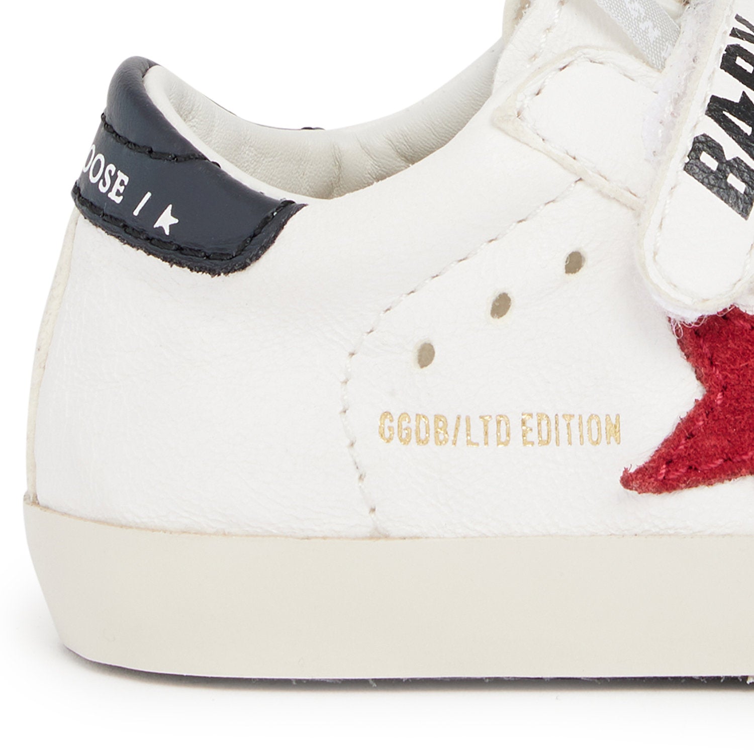 Bonpoint x Golden Goose Leather Sneakers red |