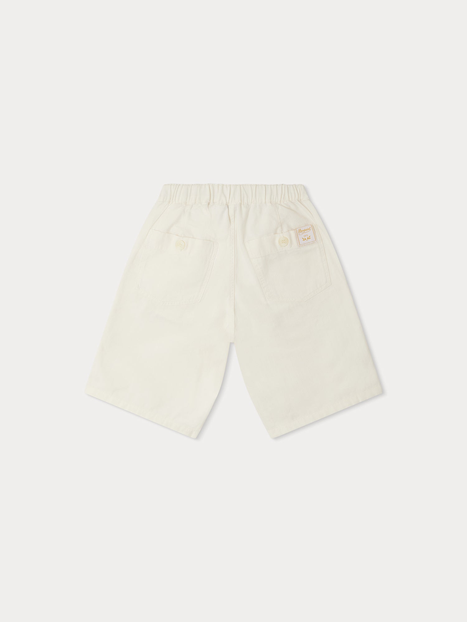 Bonpoint Nath belted bermuda shorts - White