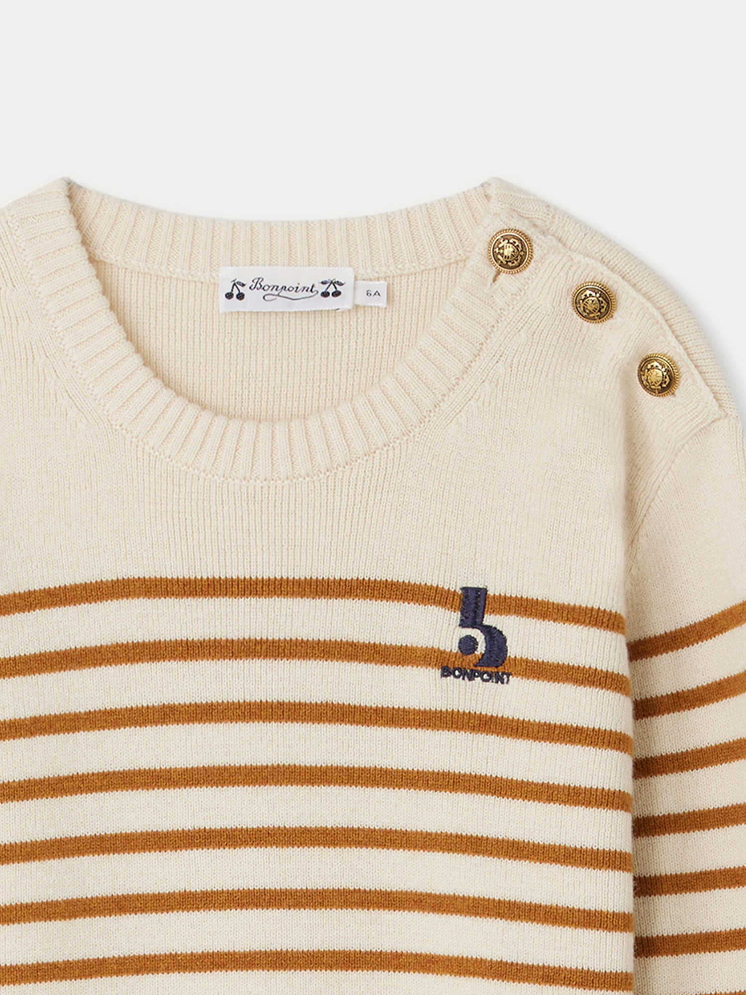 Crofton Sweater honey • Bonpoint