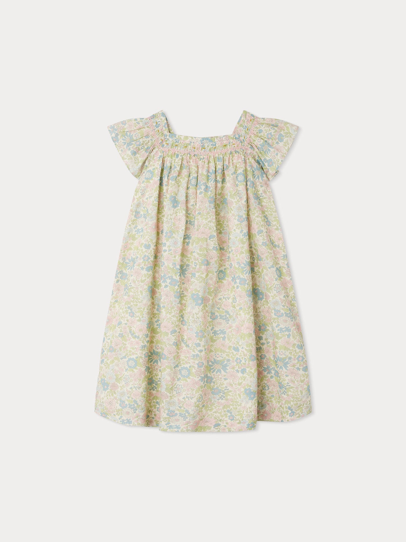 Coryse Dress pink flowers