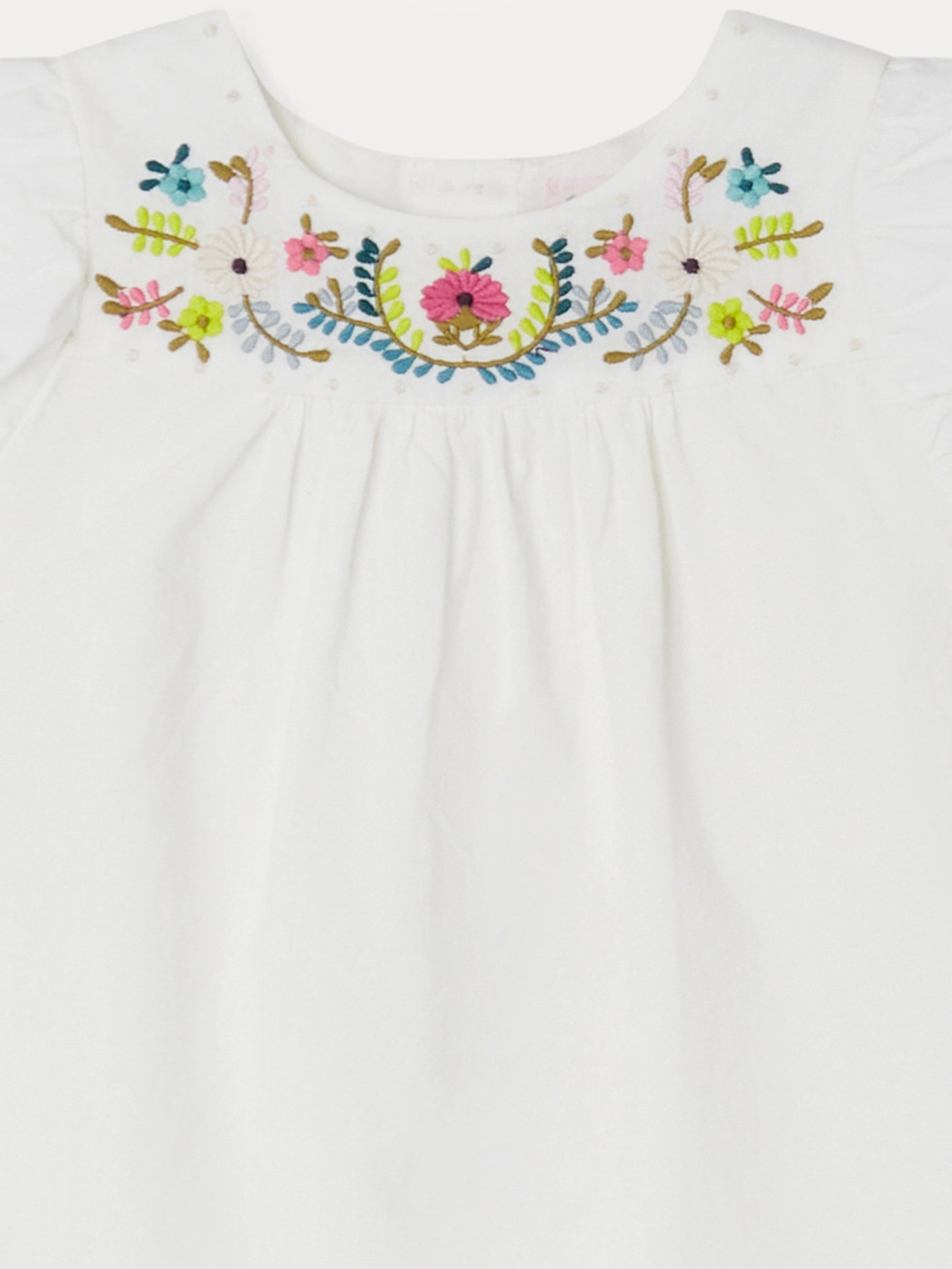 Laurie Dress milk white