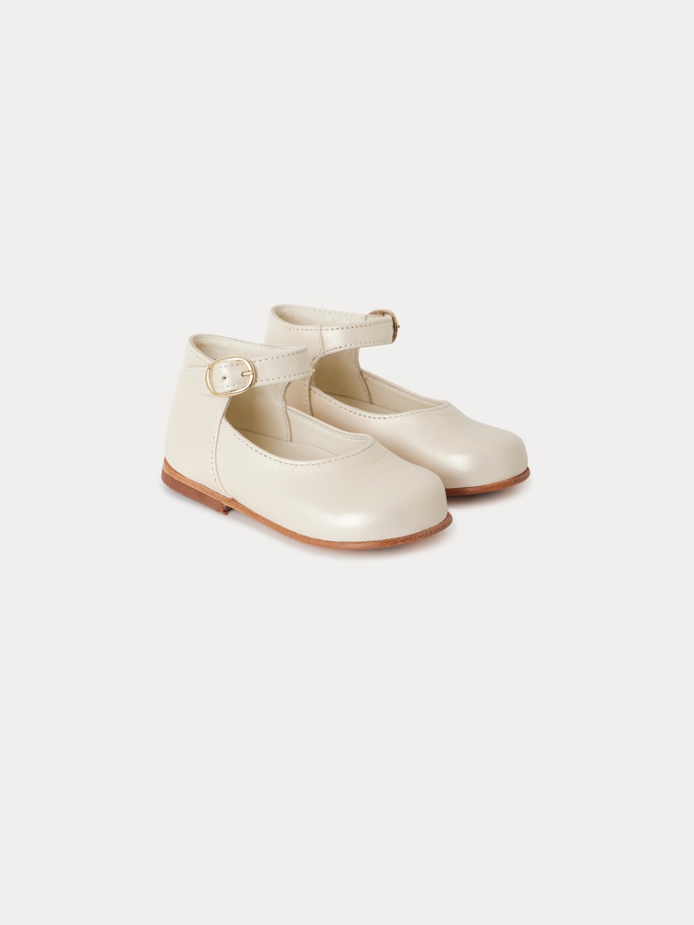 Bijou First Shoes golden white